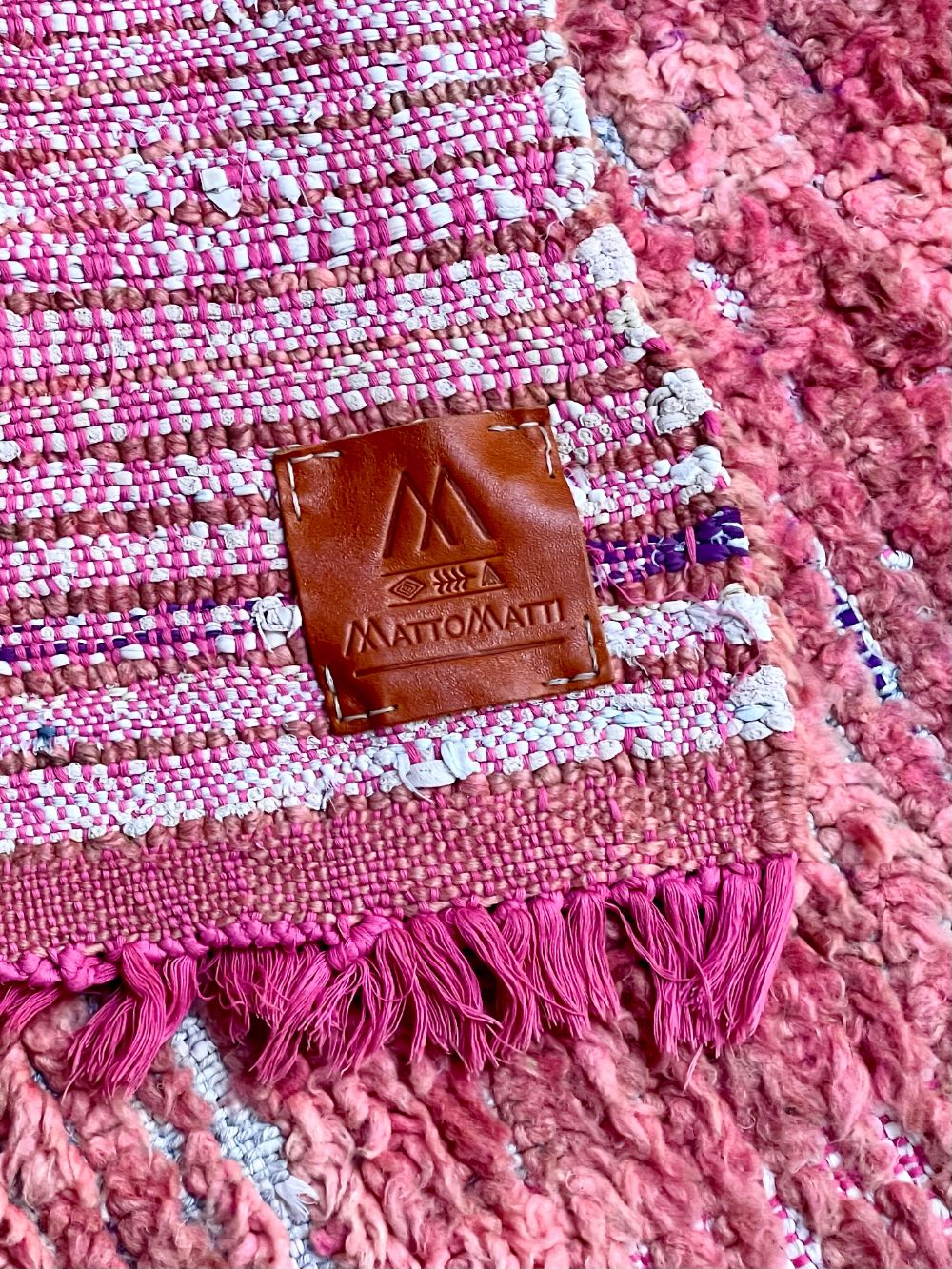 Moroccan Vintage Azilal Runner Rug 365x95cm