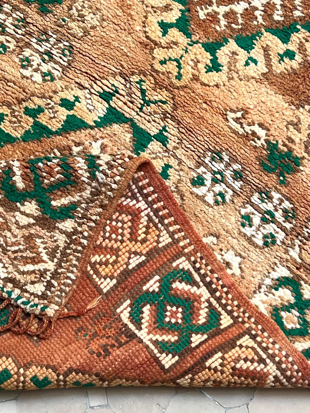 Moroccan Vintage Boujaad Rug 190x100cm