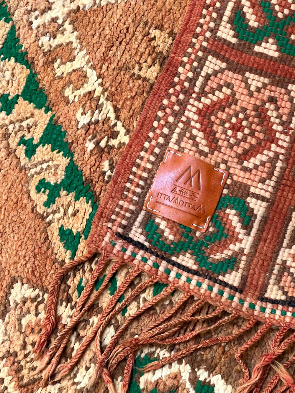 Moroccan Vintage Boujaad Rug 190x100cm