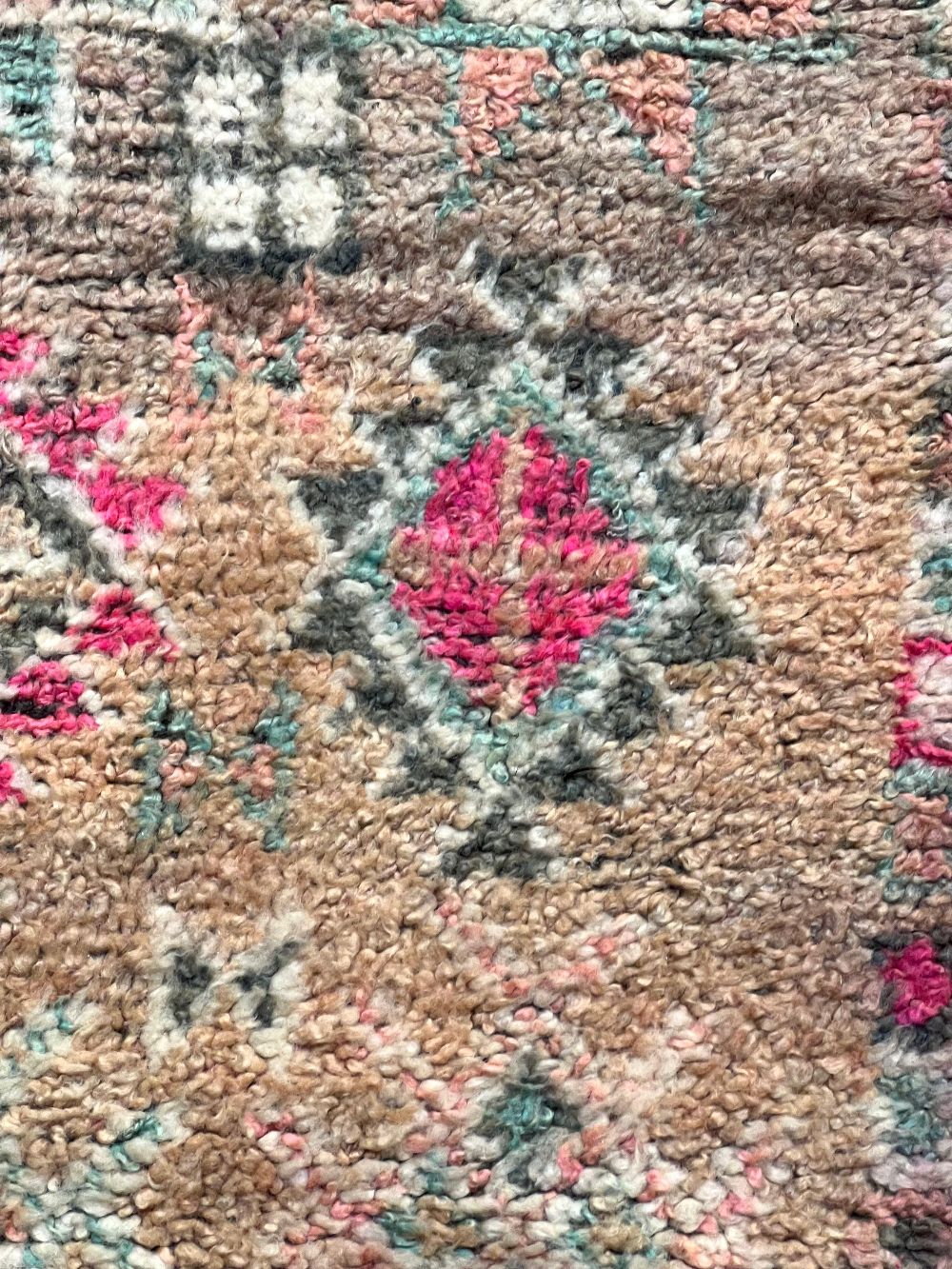 Moroccan Vintage Boujaad runner Rug 310x100cm