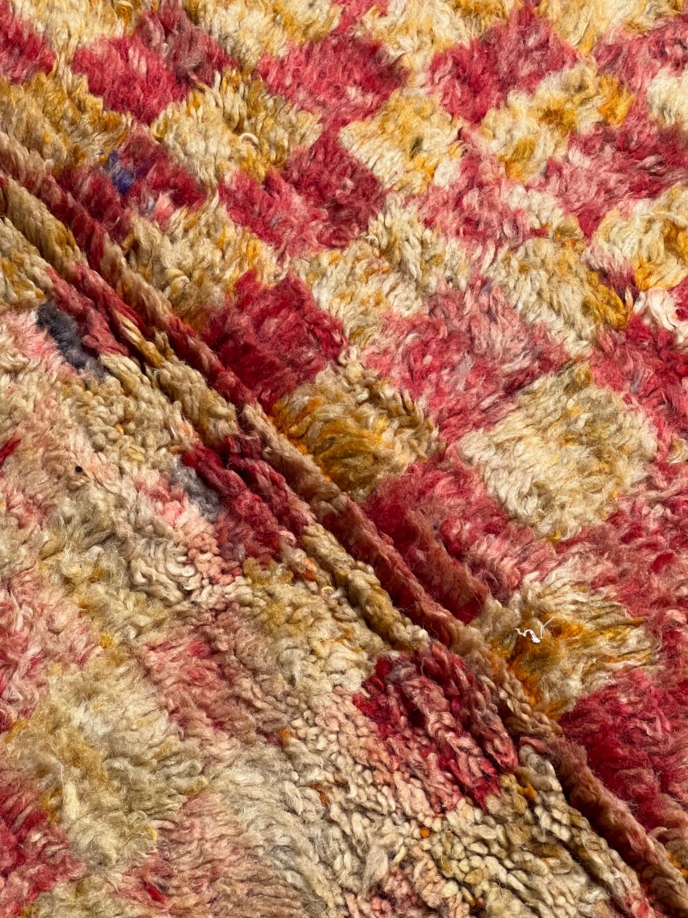 Marokkolainen vintage Boujaad käytävämatto 235x100cm