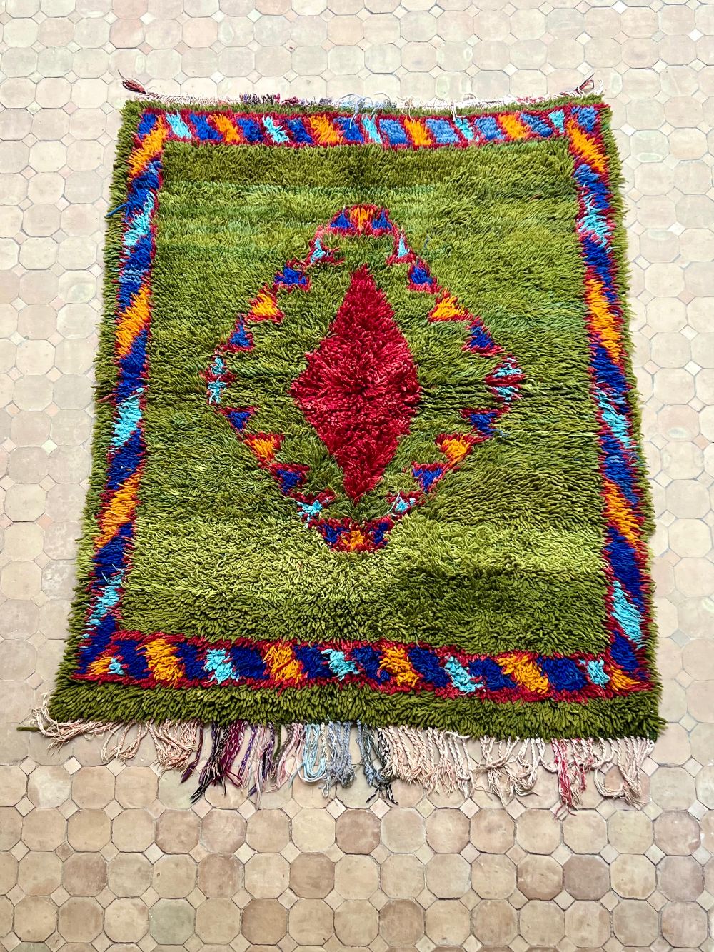 Moroccan Vintage Azilal Rug 170x130cm