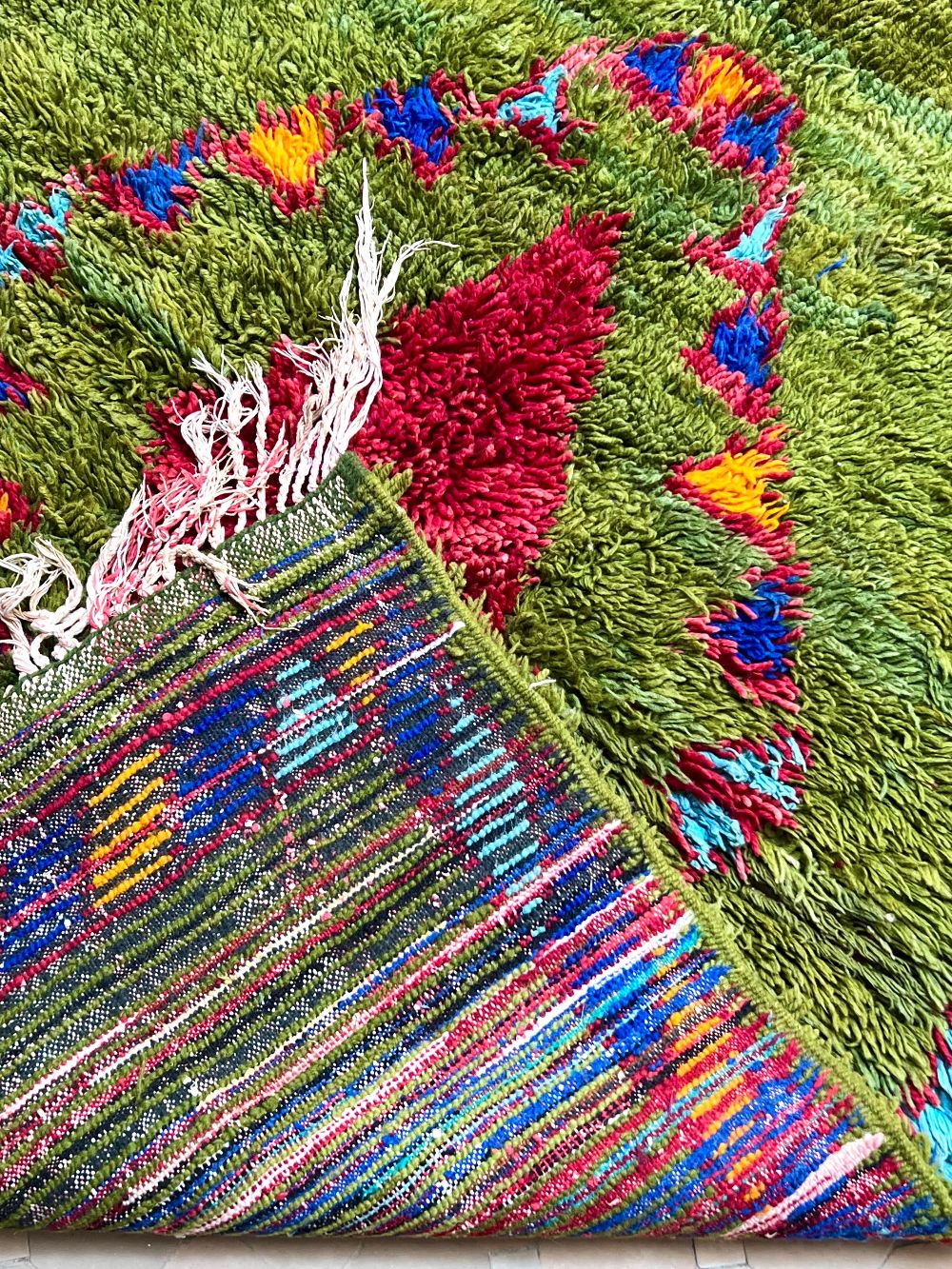 Moroccan Vintage Azilal Rug 170x130cm