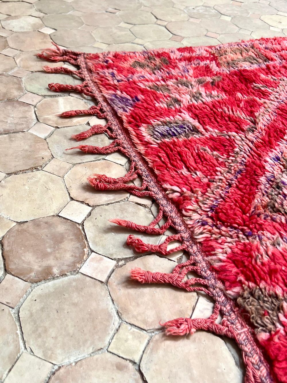 Moroccan Vintage Boujaad Rug 200x110cm