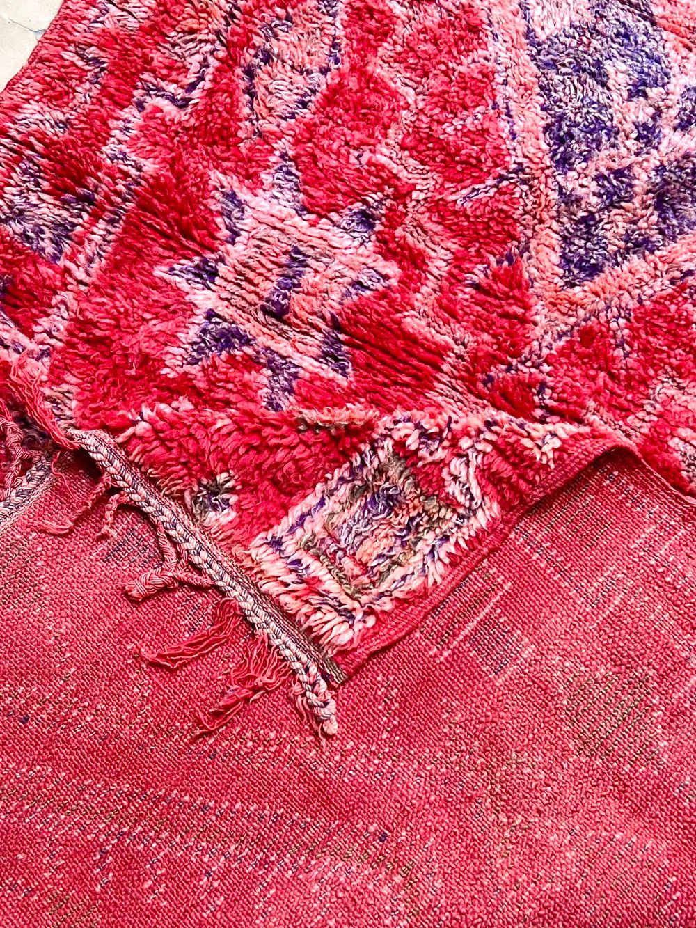 Moroccan Vintage Boujaad Rug 200x110cm