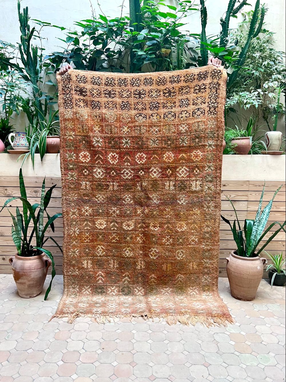 Moroccan Vintage Boujaad Rug 200x125cm