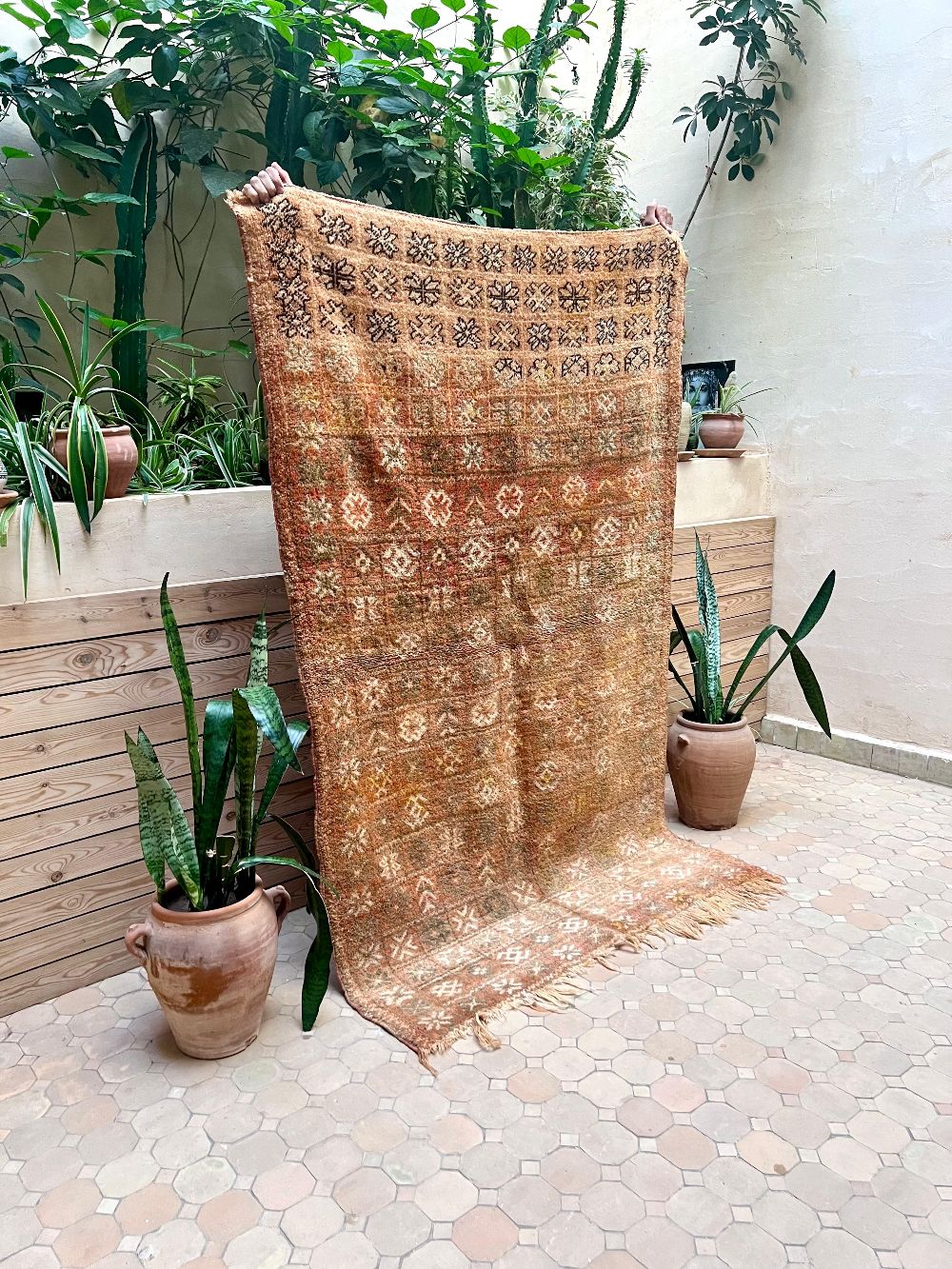 Moroccan Vintage Boujaad Rug 200x125cm