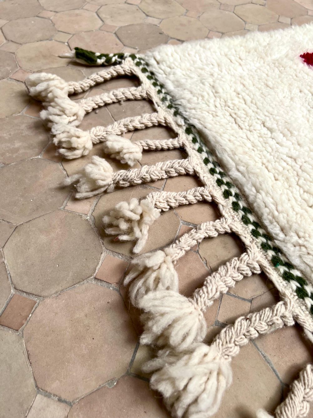 Marokkolainen Azilal-matto 75x60cm