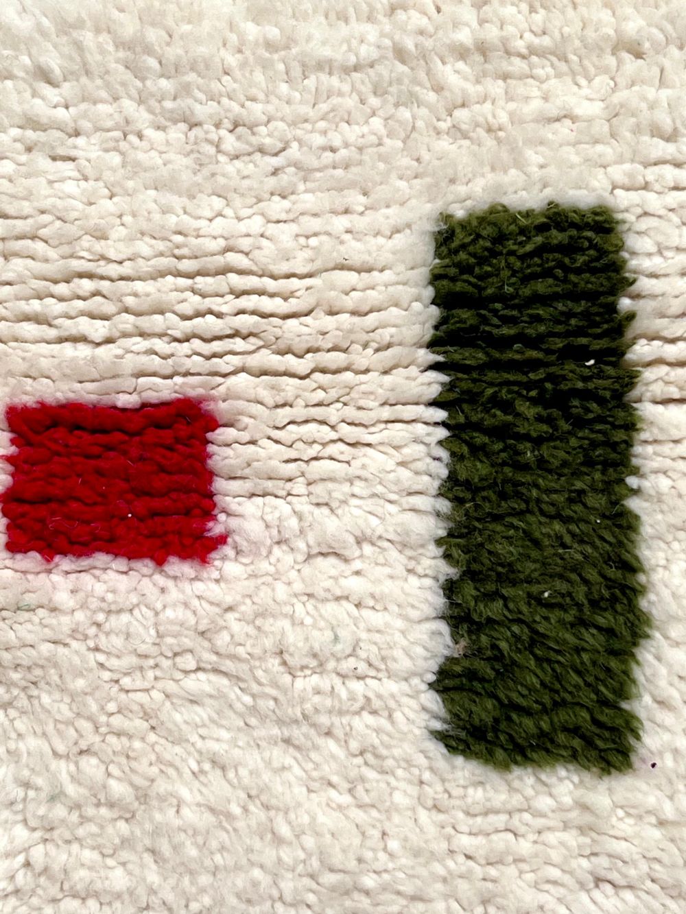 Marokkolainen Azilal-matto 75x60cm