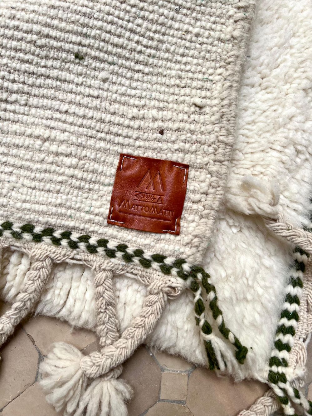 Marokkolainen Azilal-matto 75x60cm