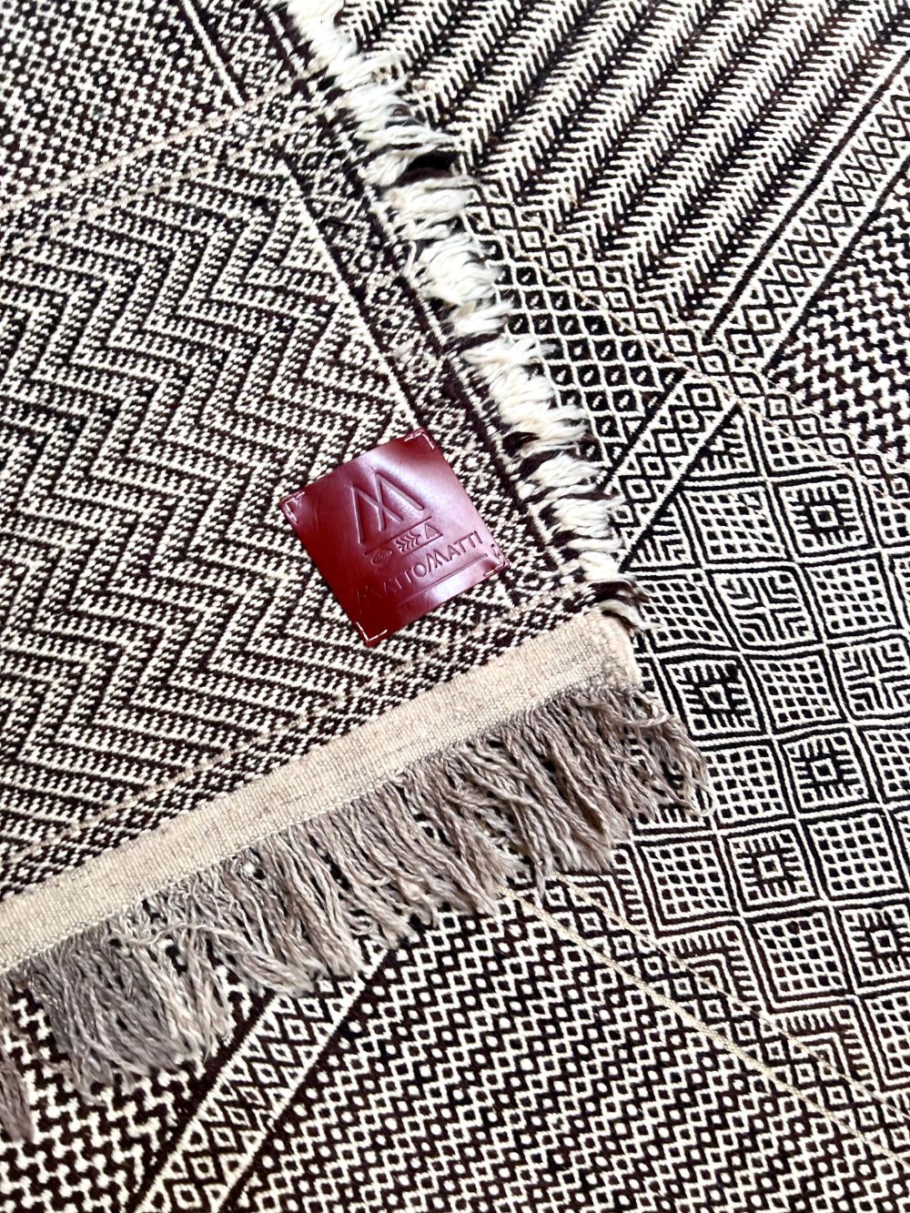 Marokkolainen nukaton matto 250x165cm