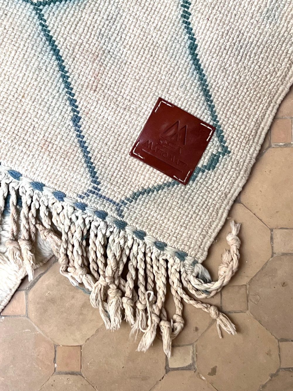 Marokkolainen Mrirt käytävämatto 300x70cm