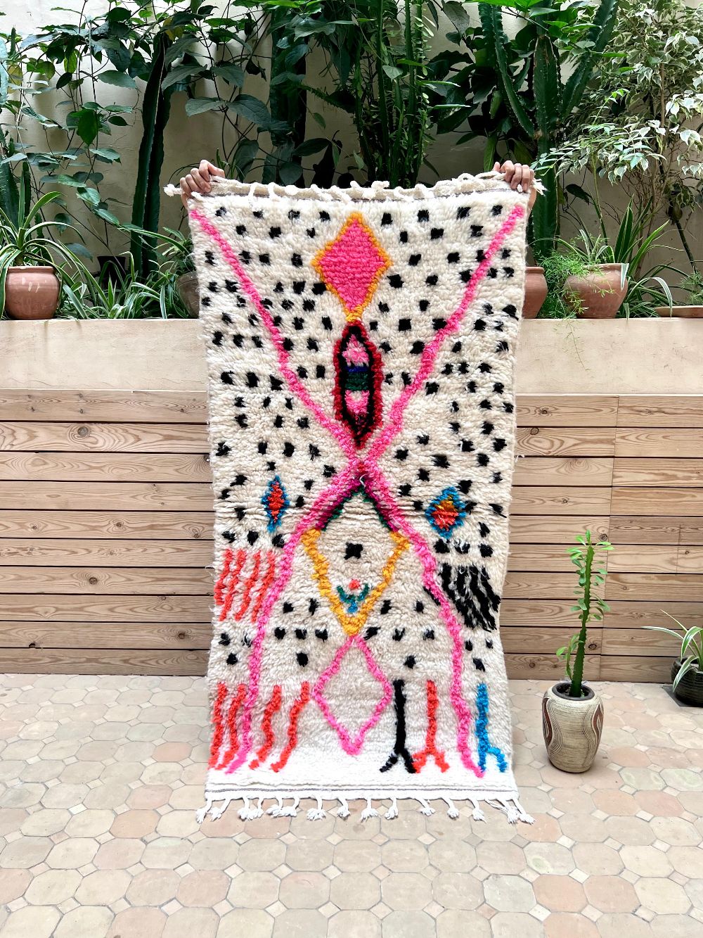 Marokkolainen Candy matto 155x75cm