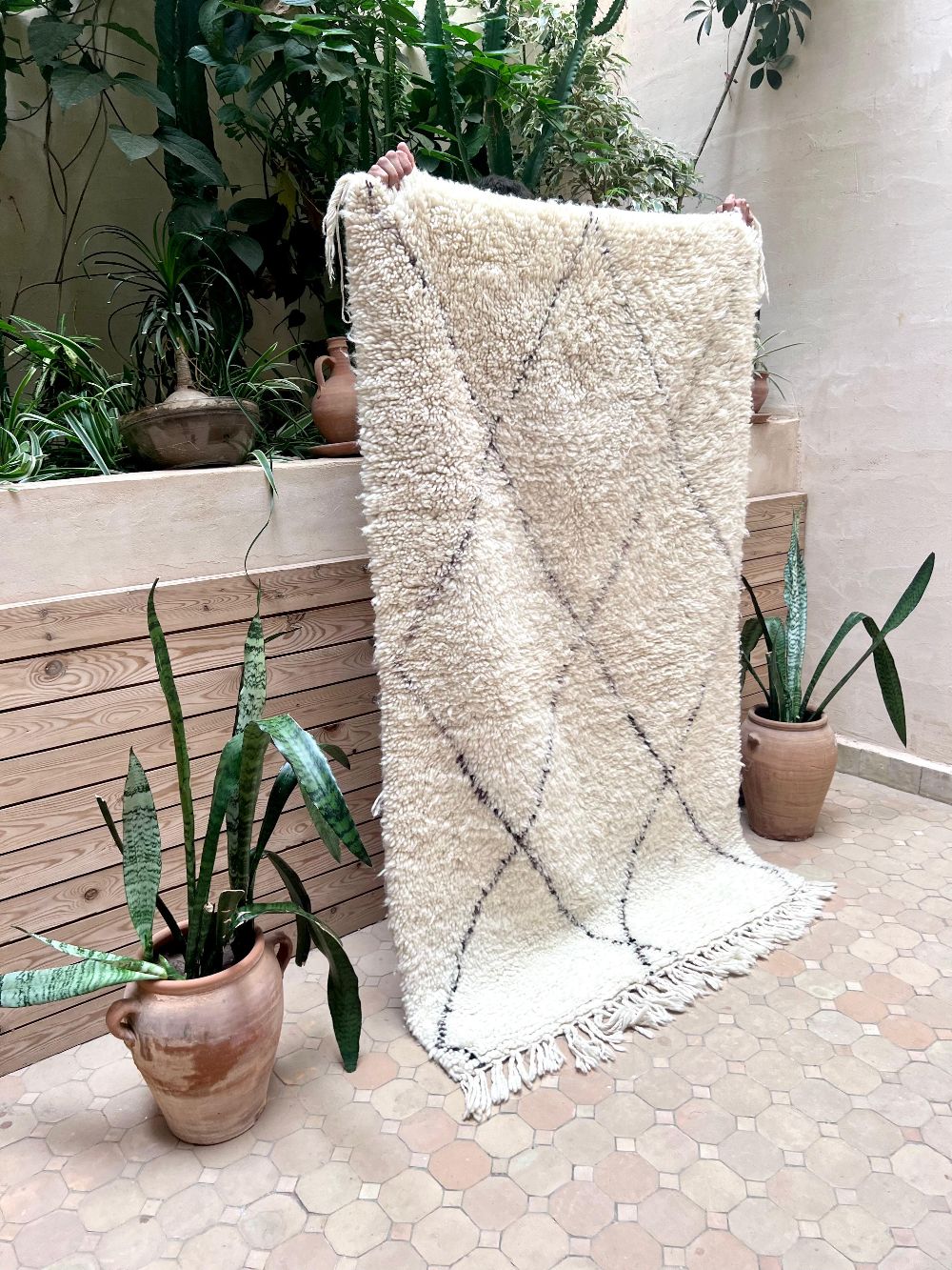 Moroccan Marmoucha Rug 180x110cm