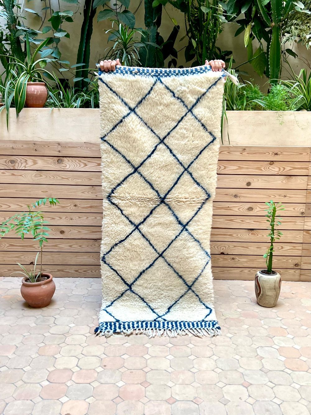 Marokkolainen Mrirt matto 140x60cm