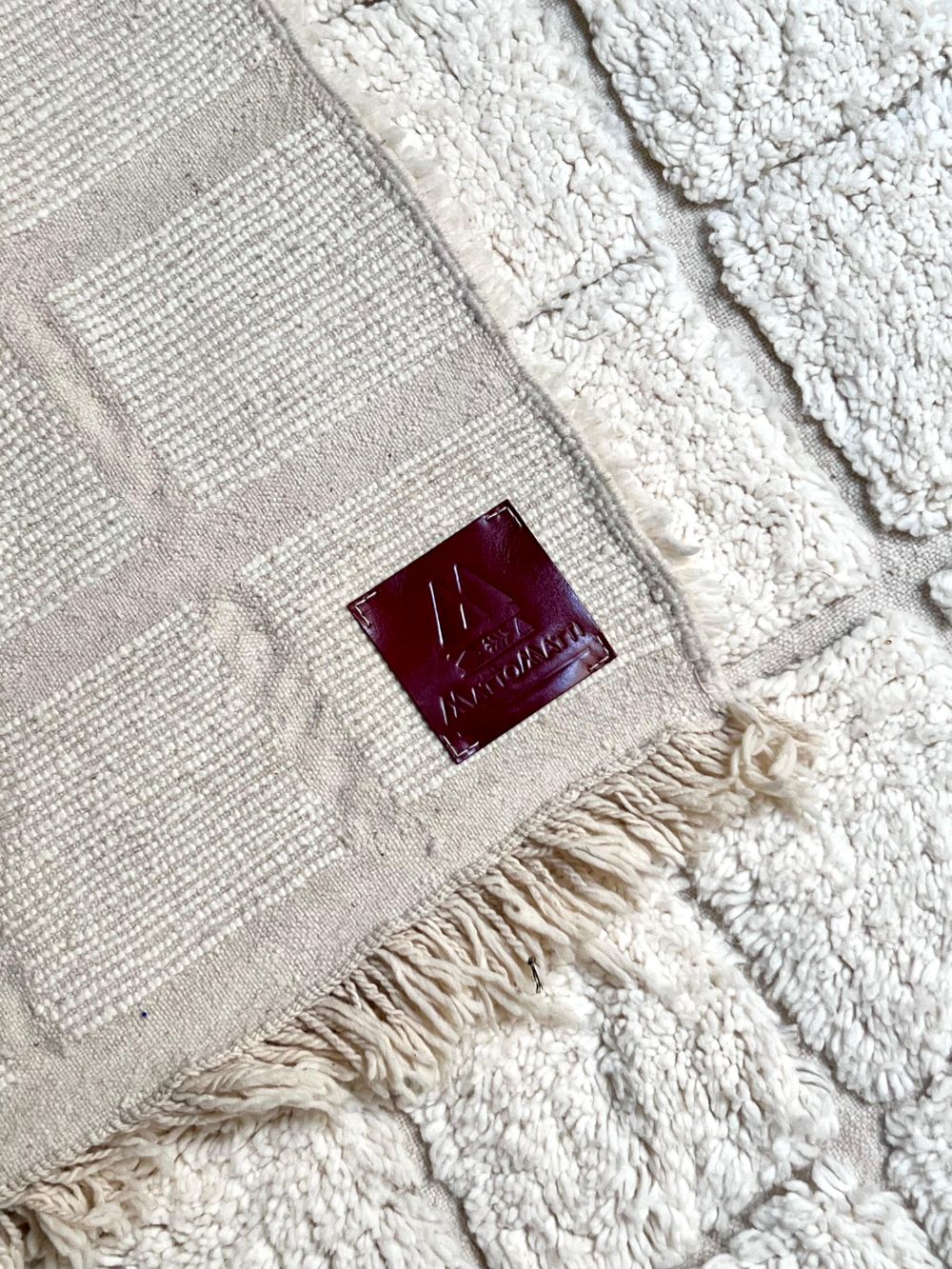 Moroccan All White Rug 300x200cm