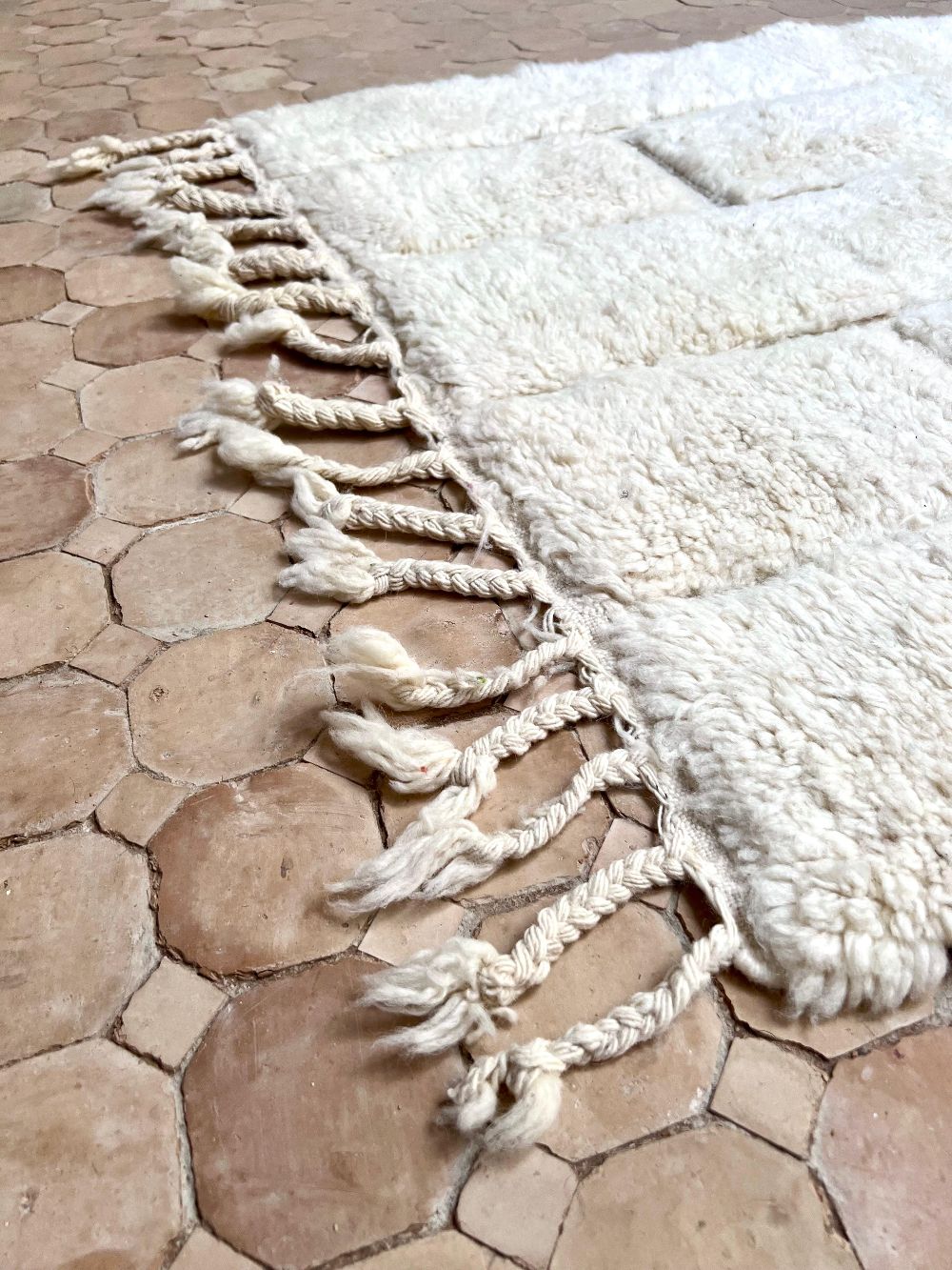 Moroccan Marmoucha runner Rug 310x105cm