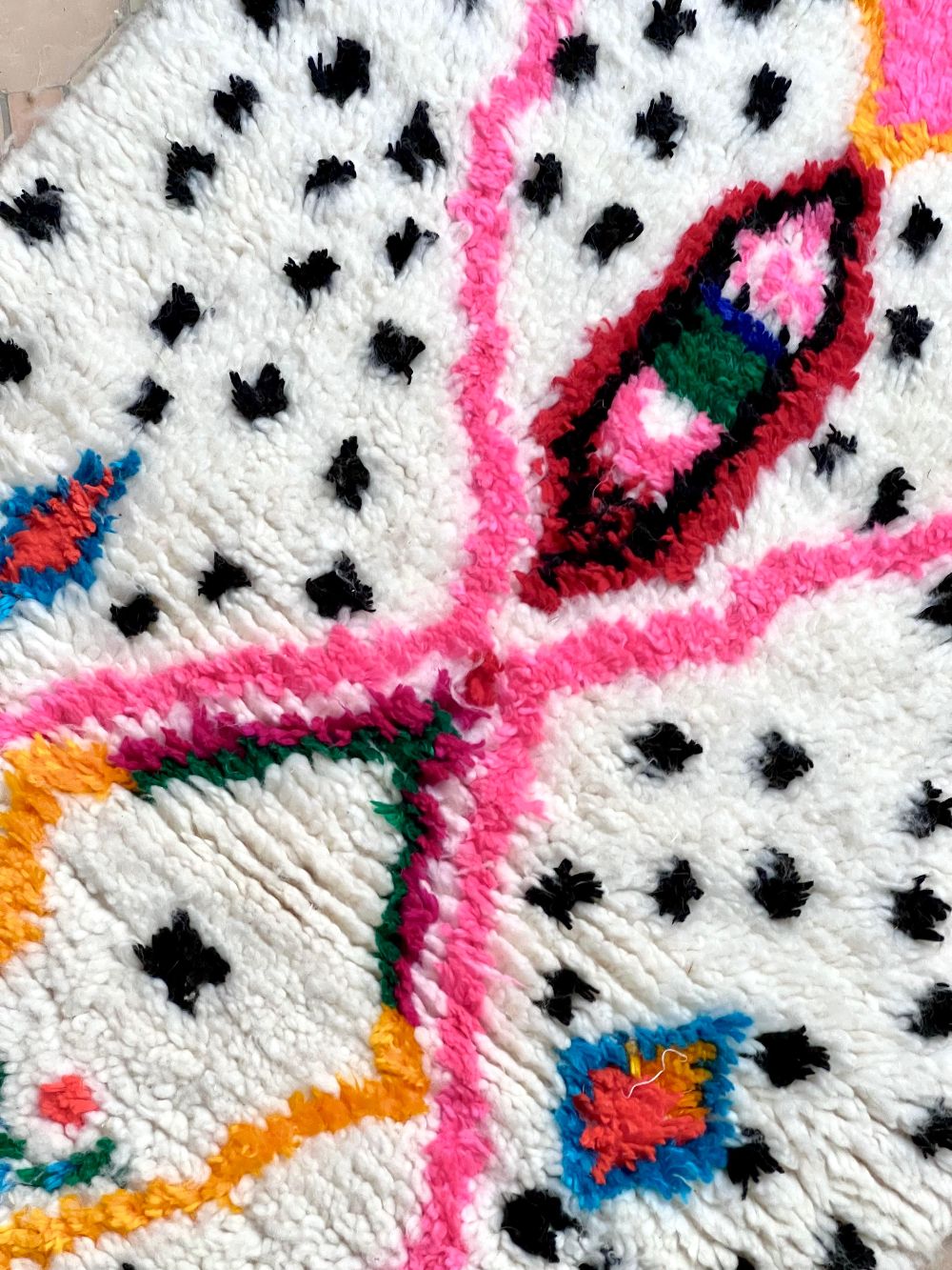 Marokkolainen Candy matto 155x75cm