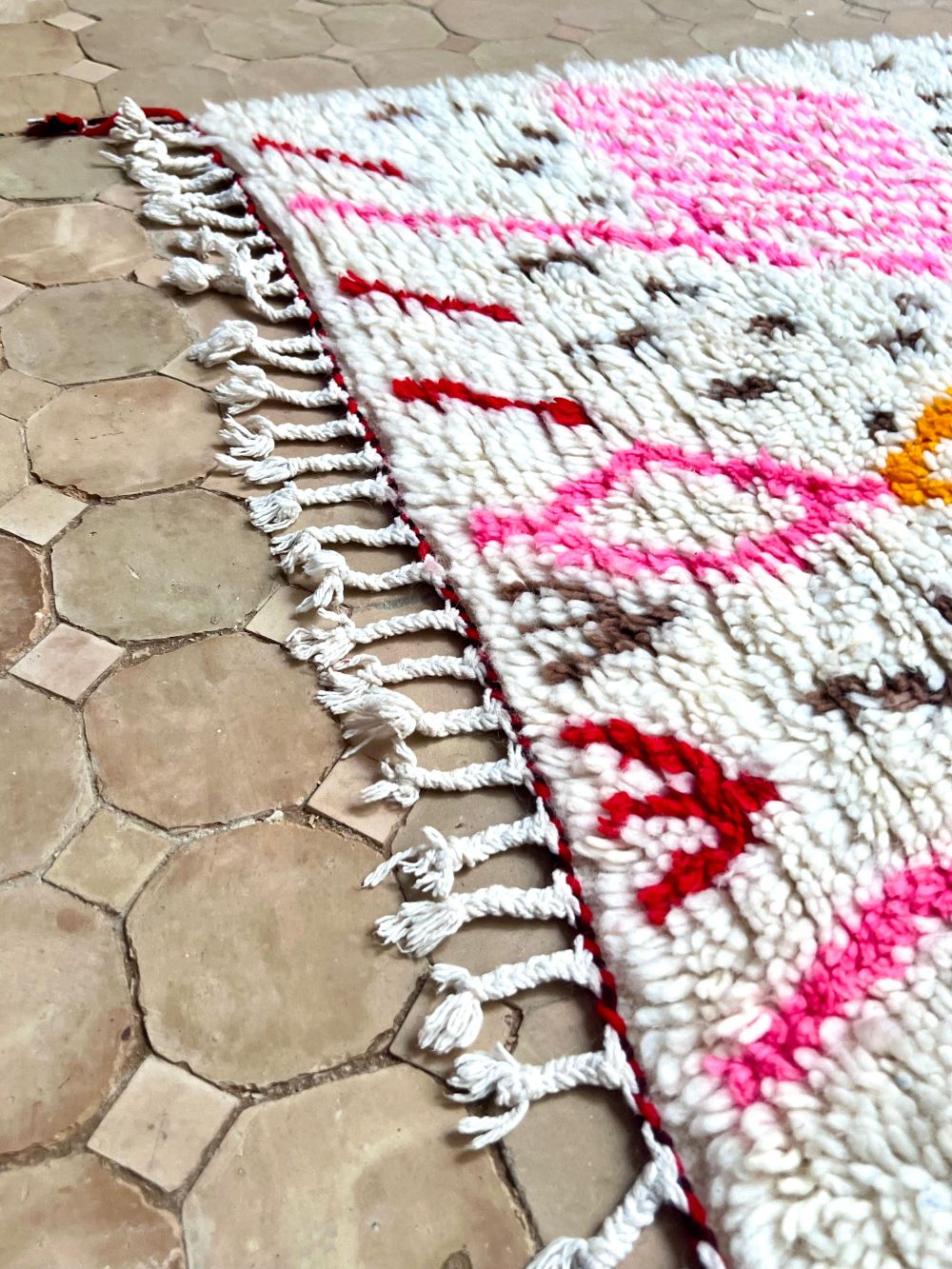 Marokkolainen Candy matto 155x95cm