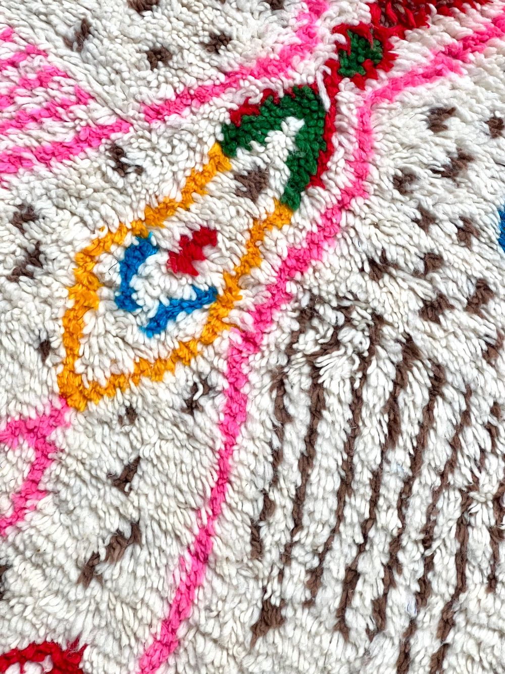 Marokkolainen Candy matto 155x95cm