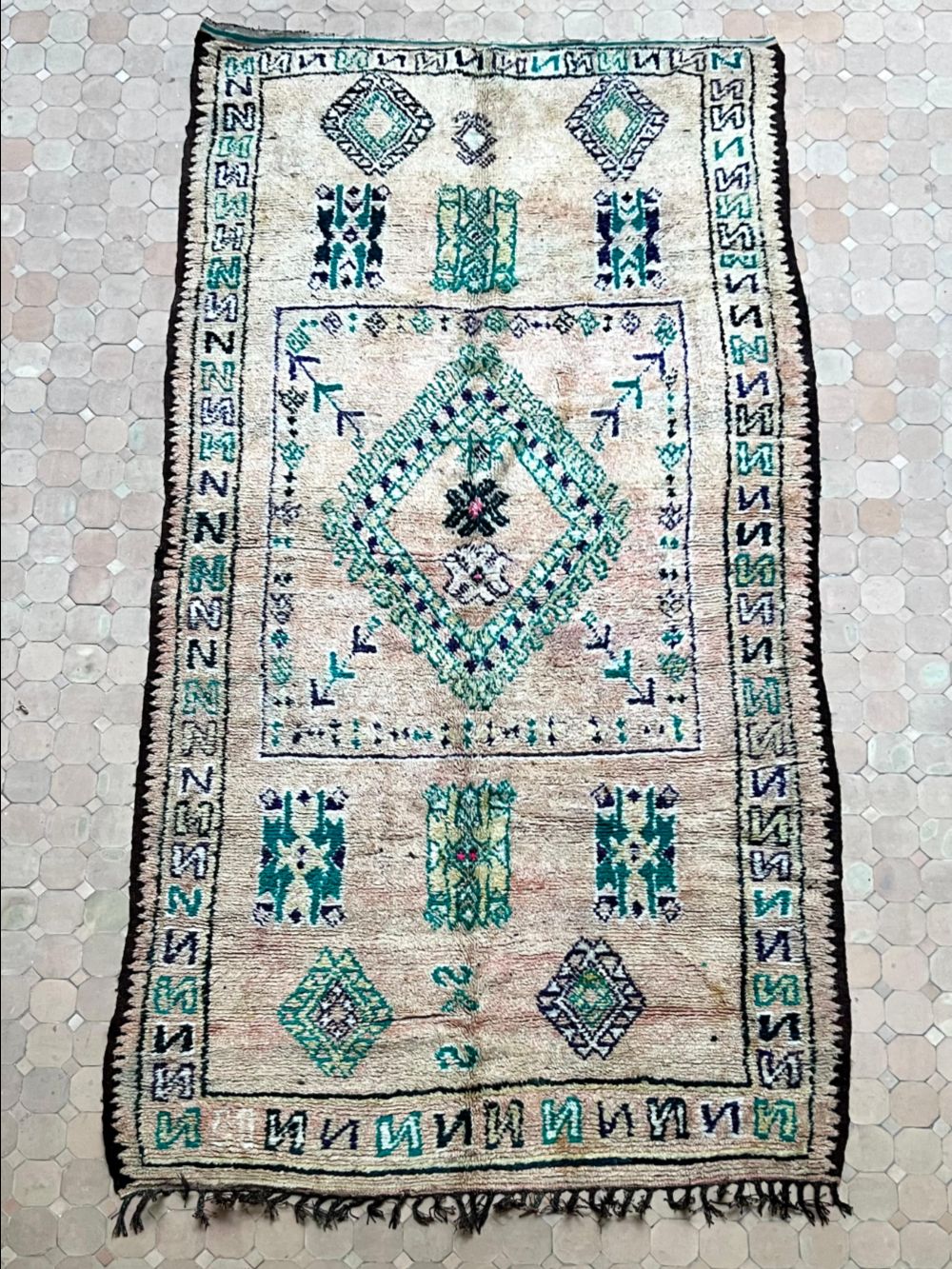 Marokkolainen vintage Boujaad matto 290x150cm