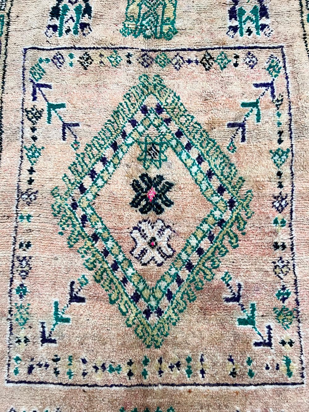 Marokkolainen vintage Boujaad matto 290x150cm
