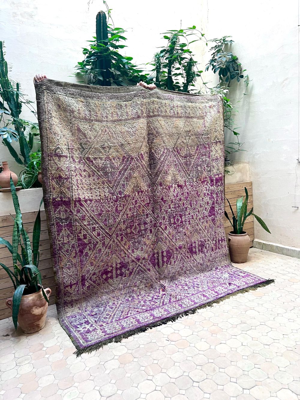 Marokkolainen vintage Zayane matto 245x180cm