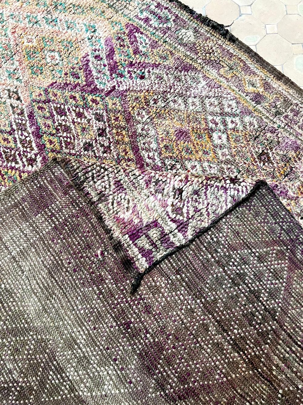 Marokkolainen vintage Zayane matto 245x180cm