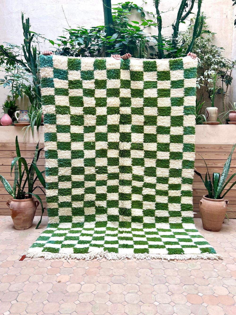 Mittatilaus haluamassasi koossa: ruudullinen-matto