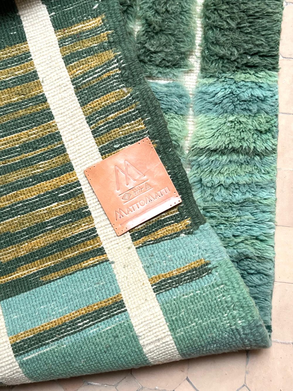 Marokkolainen Mrirt käytävämatto matto 365x90cm