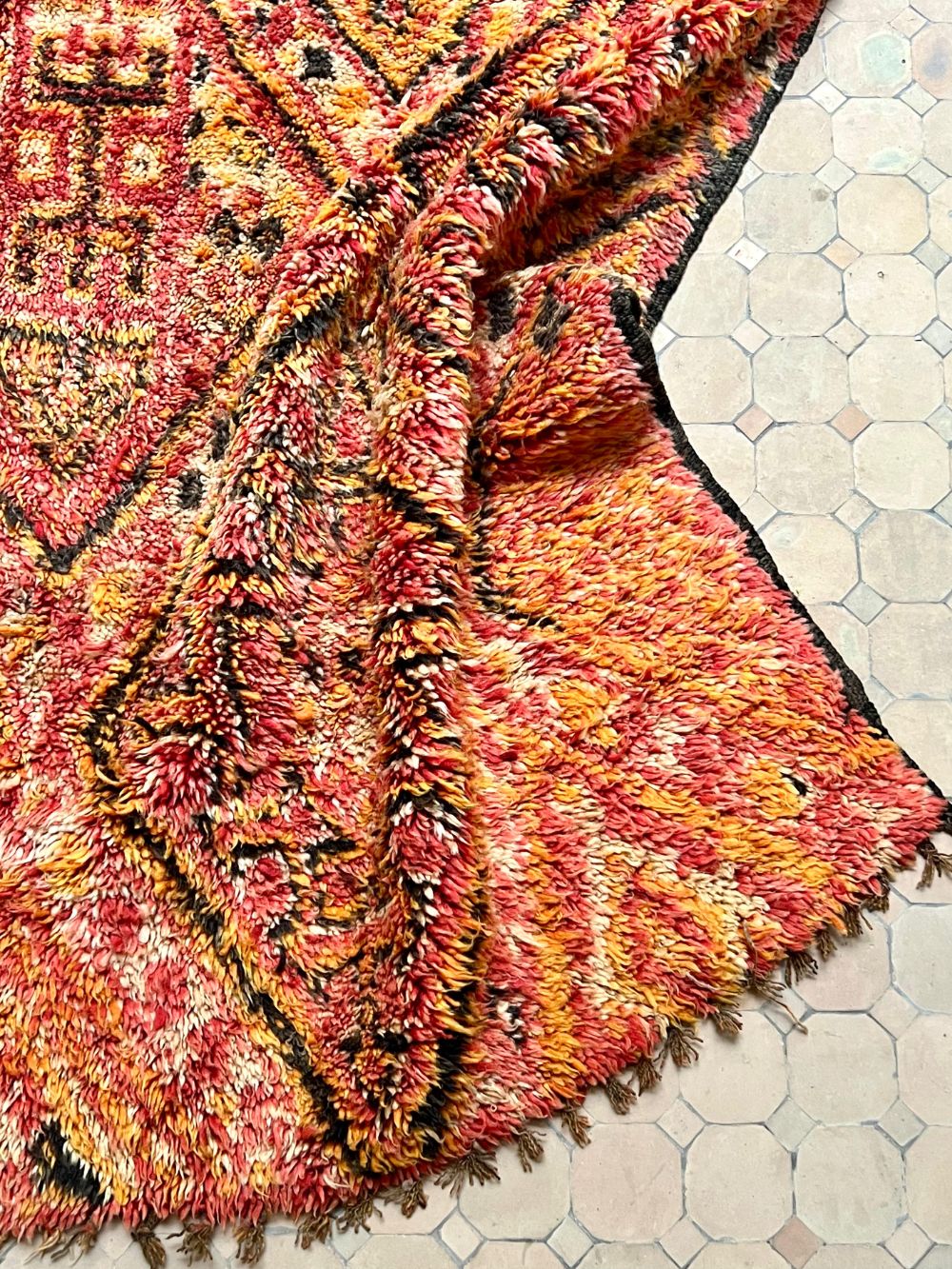 Marokkolainen vintage Beni M'Guild matto 295x210cm