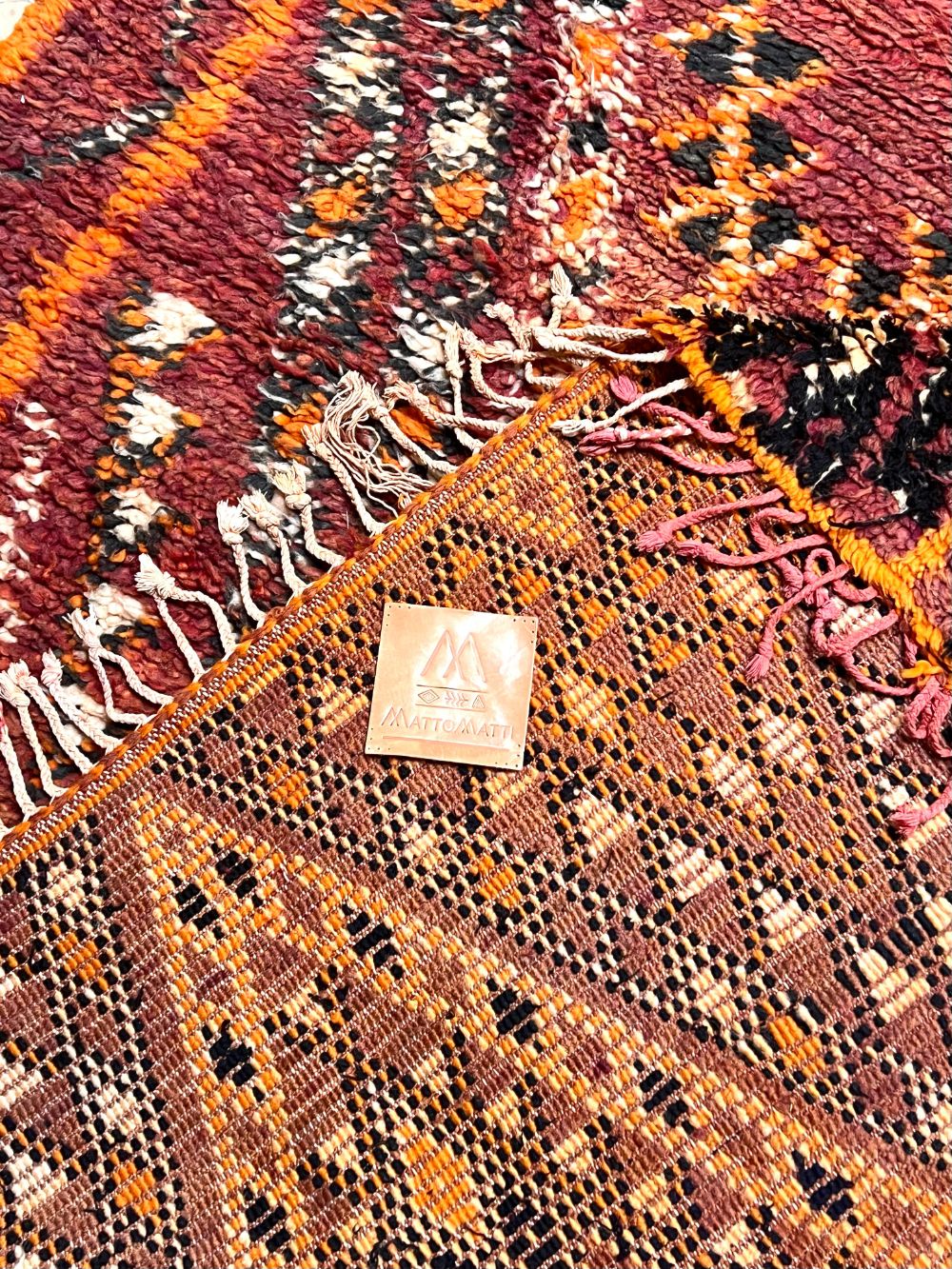 Marokkolainen vintage Beni M'Guild matto 340x205cm