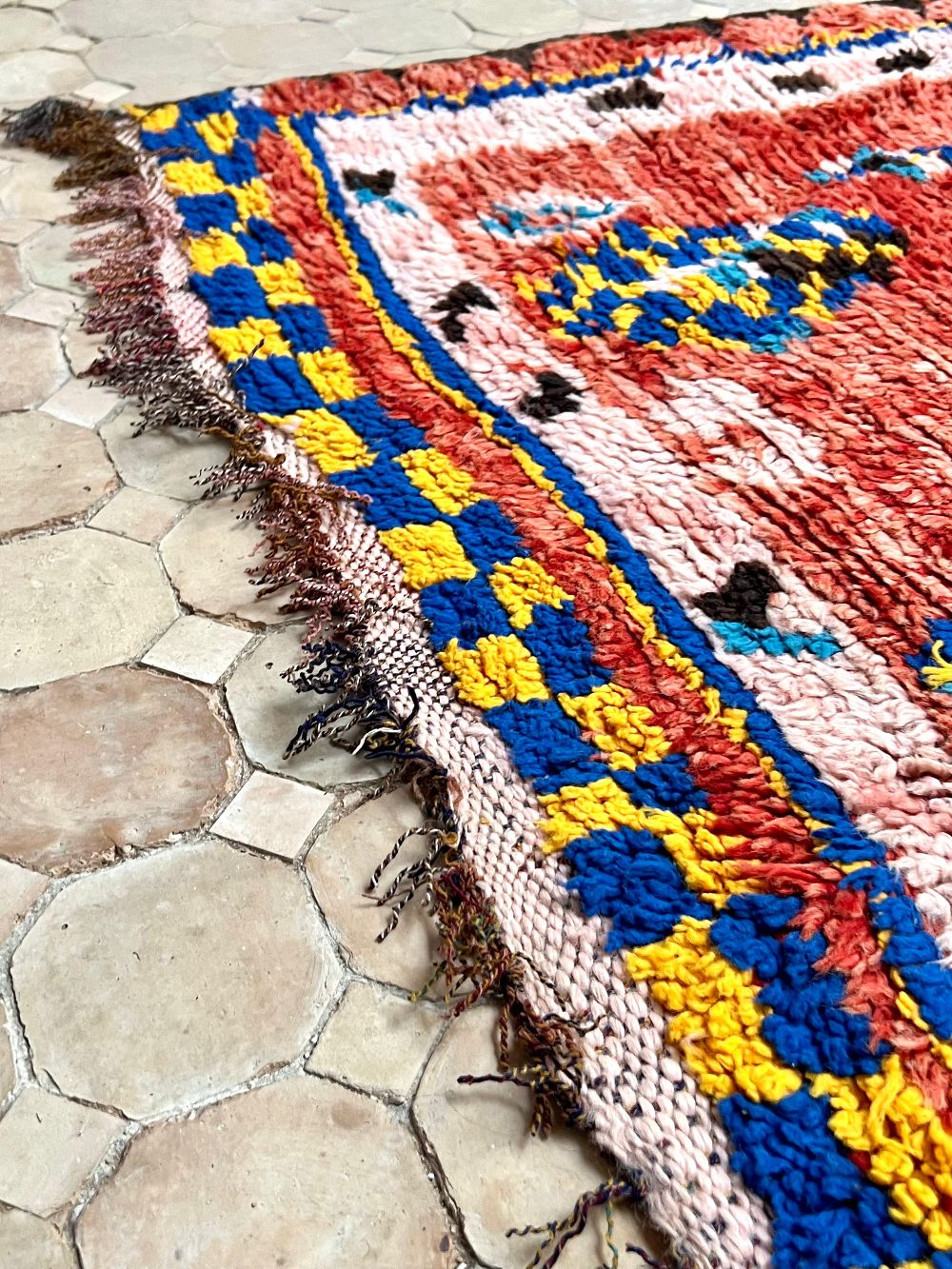 Marokkolainen vintage Boujaad matto 265x135cm