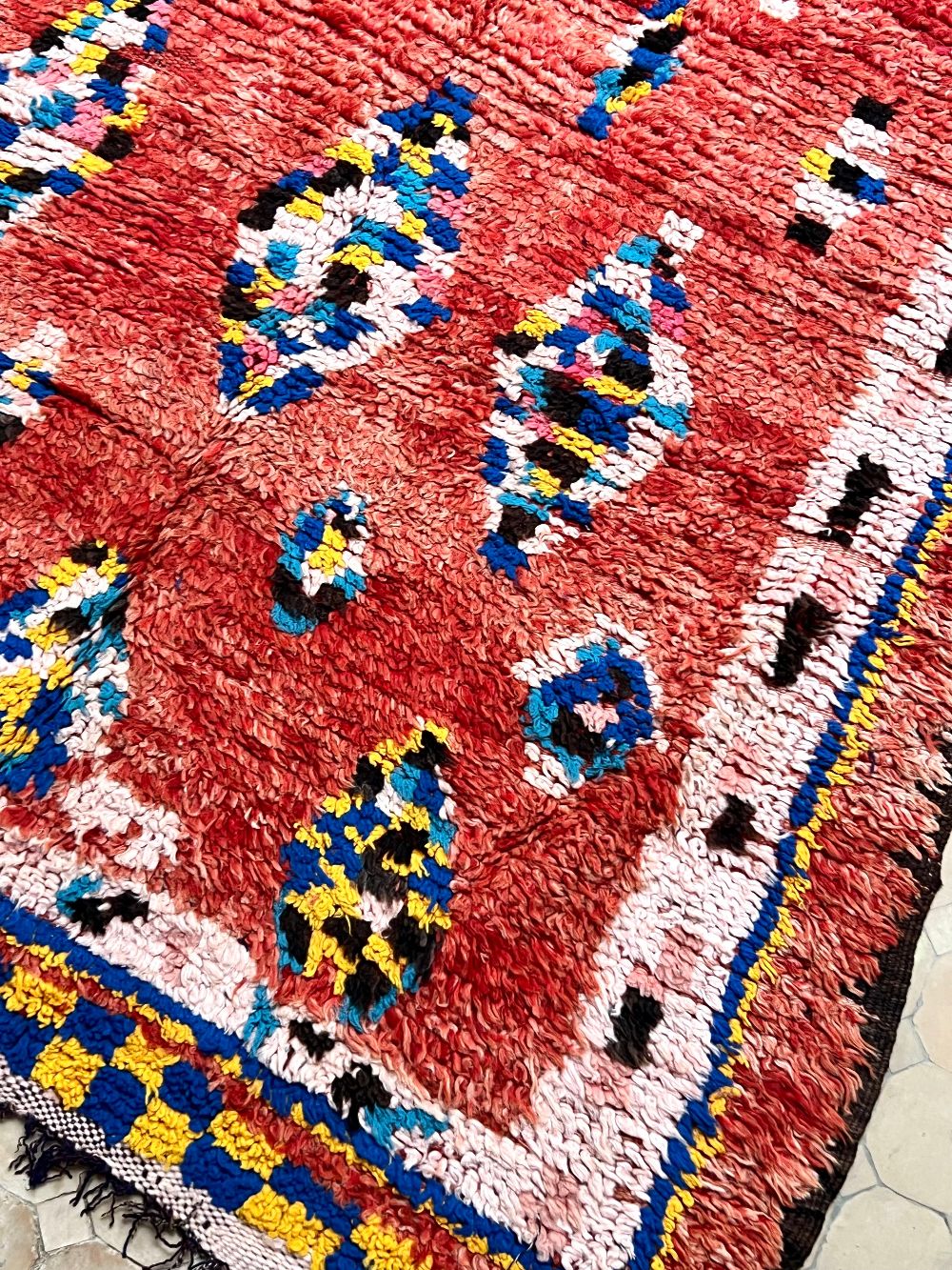 Marokkolainen vintage Boujaad matto 265x135cm