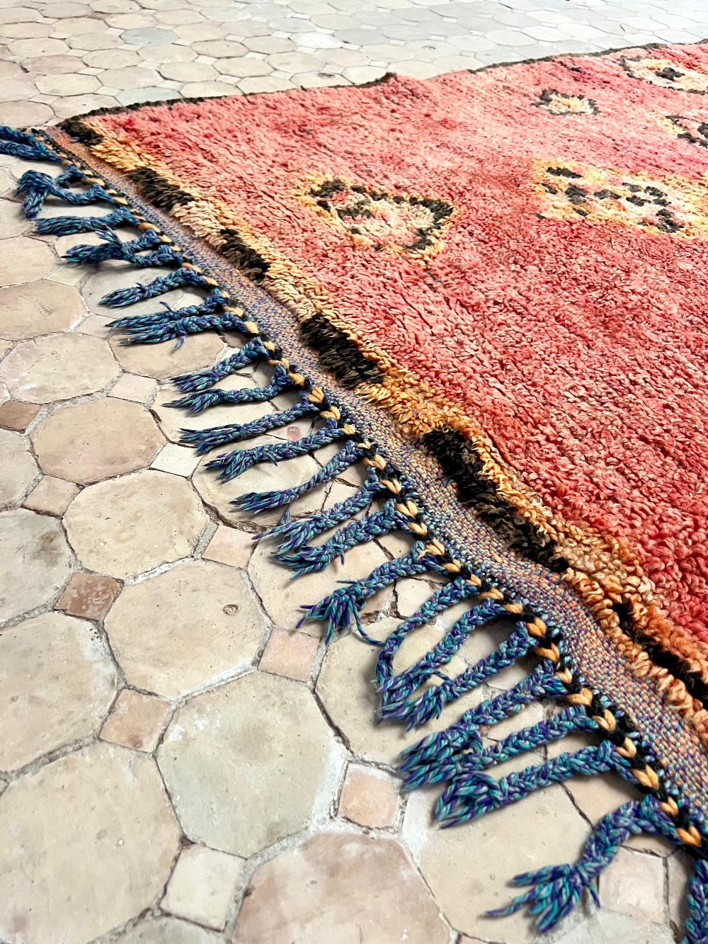 Moroccan Vintage Boujaad Rug 485x200cm