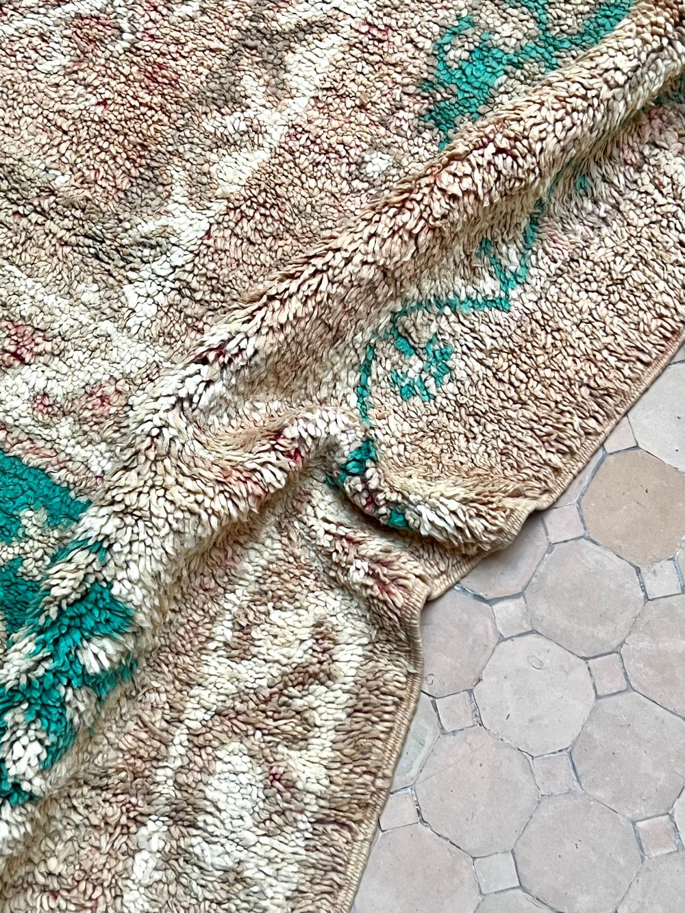 Moroccan Vintage Boujaad Rug 430x215cm