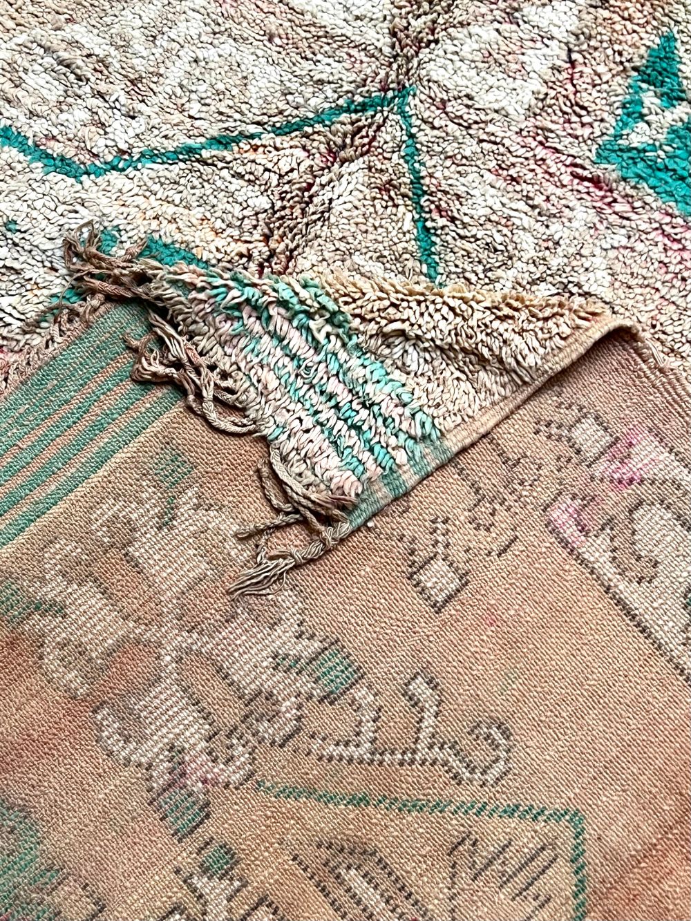 Moroccan Vintage Boujaad Rug 430x215cm