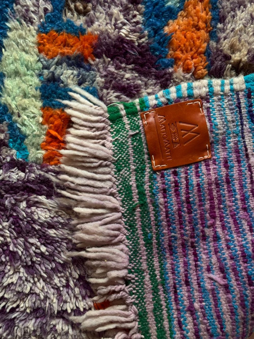 Maaster Peace Market : Moroccan Boujaad Rug 180x100cm