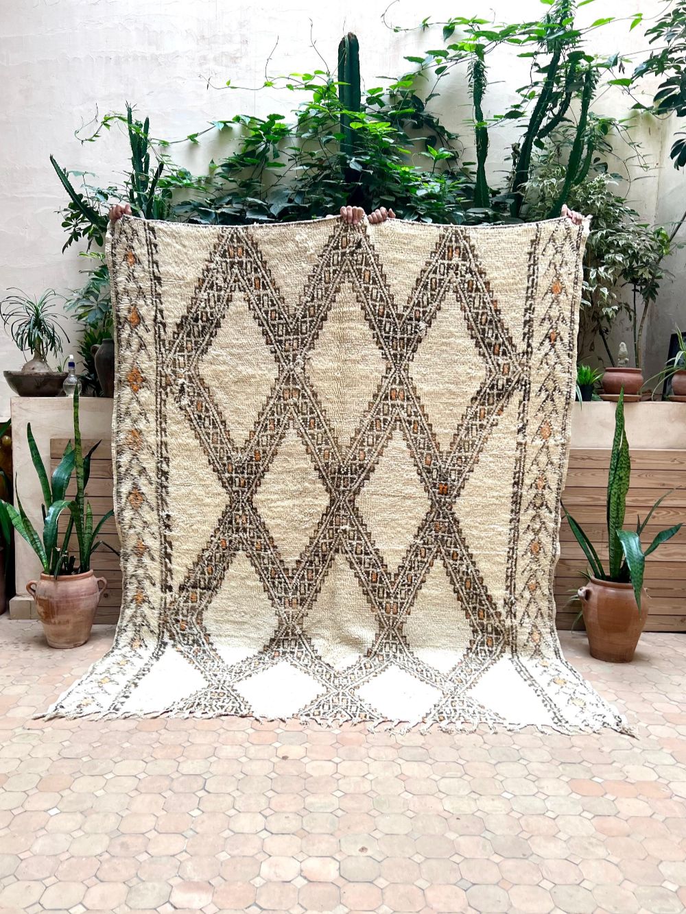 Moroccan Vintage Marmoucha Rug 245x200cm