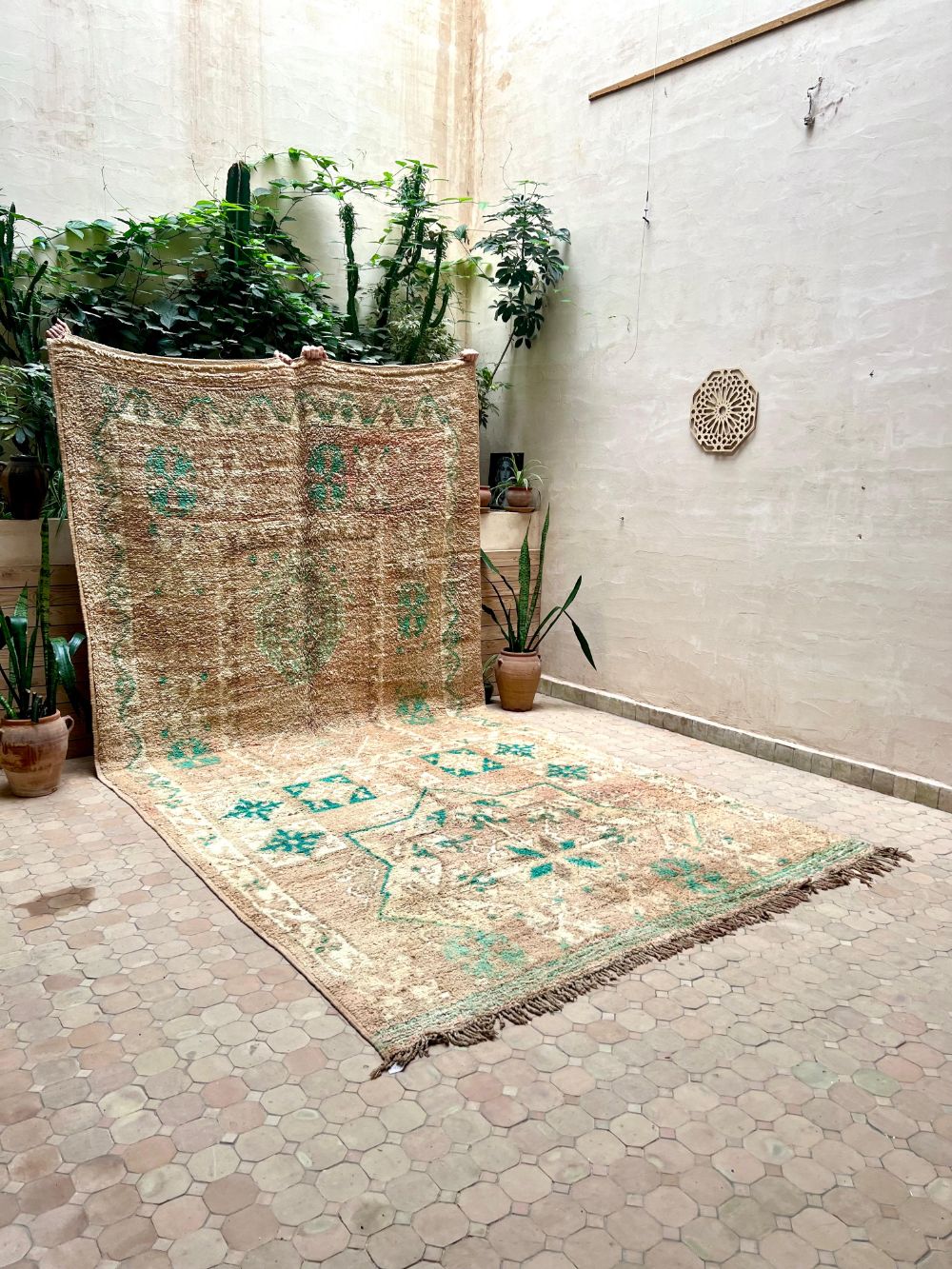 Moroccan Vintage Boujaad Rug 430x215cm