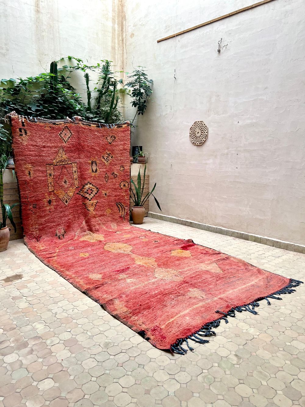 Moroccan Vintage Boujaad Rug 485x200cm