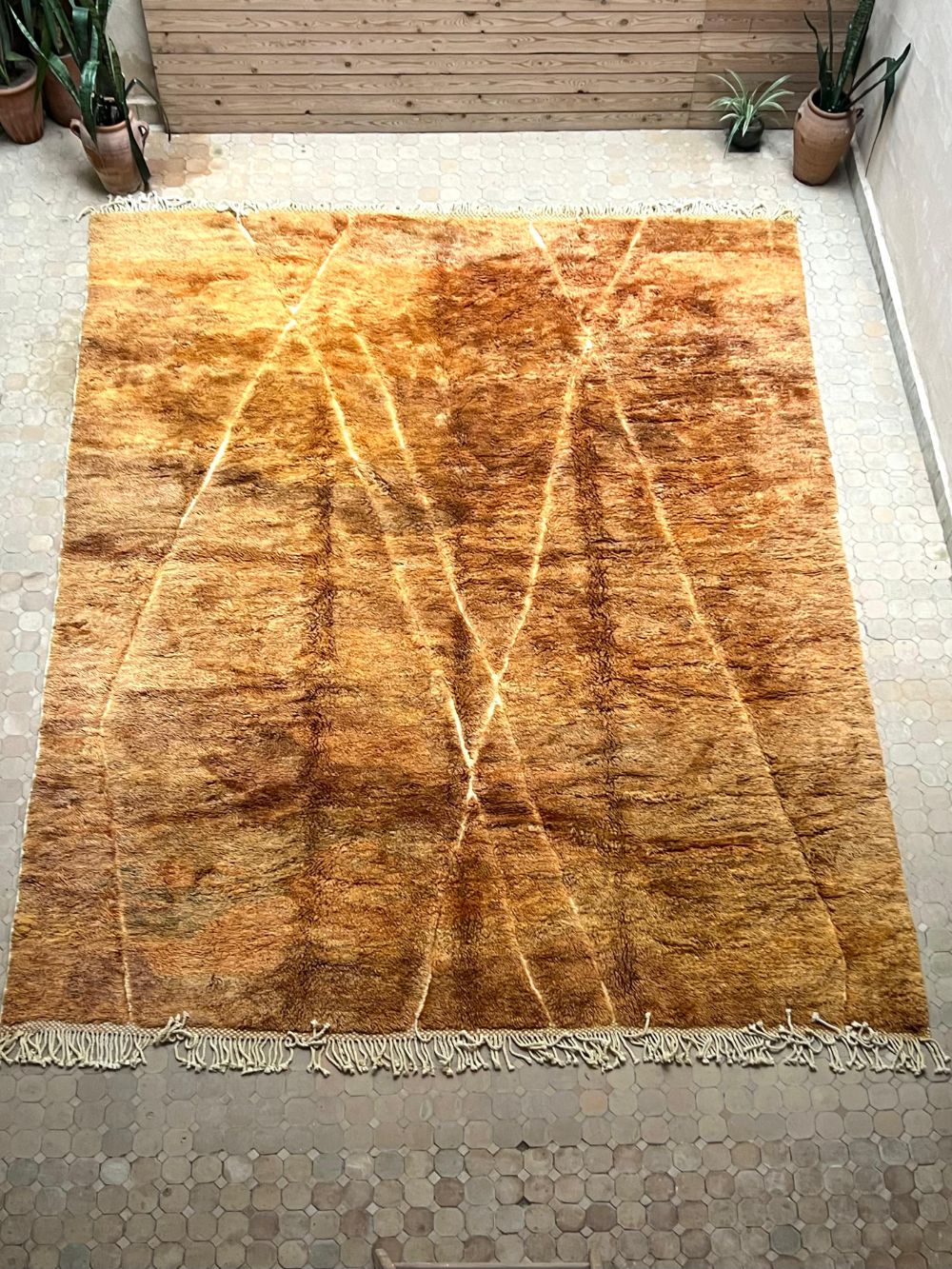 Moroccan Mrirt Rug 410x315cm