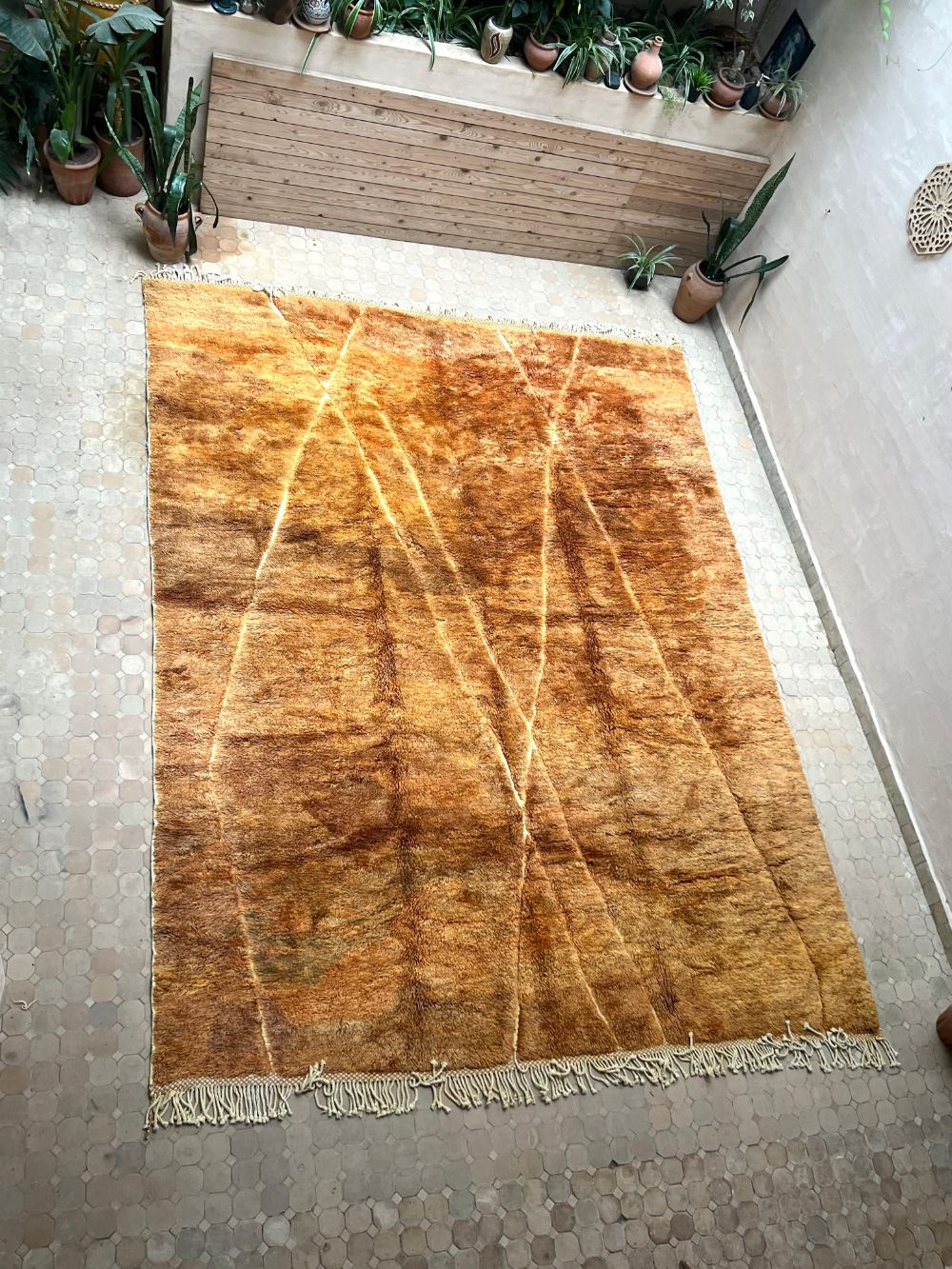 Moroccan Mrirt Rug 410x315cm