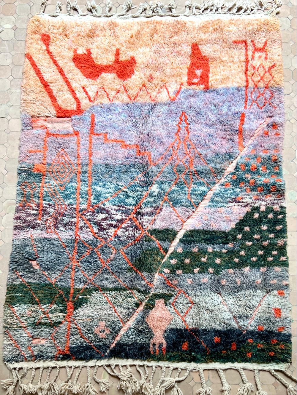 Moroccan Reidar Rug 245x170cm