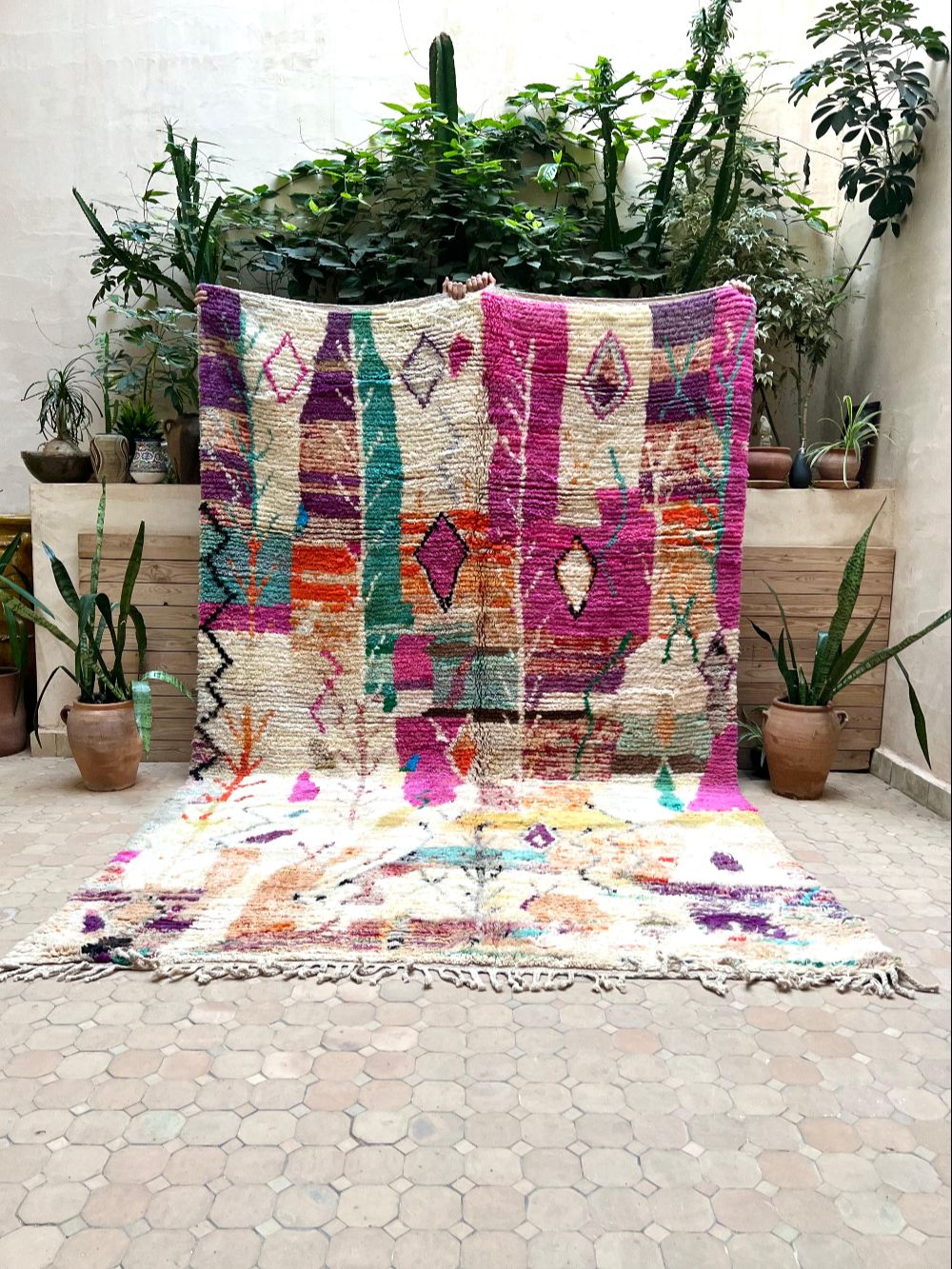 Moroccan Boujaad Rug 325x200cm