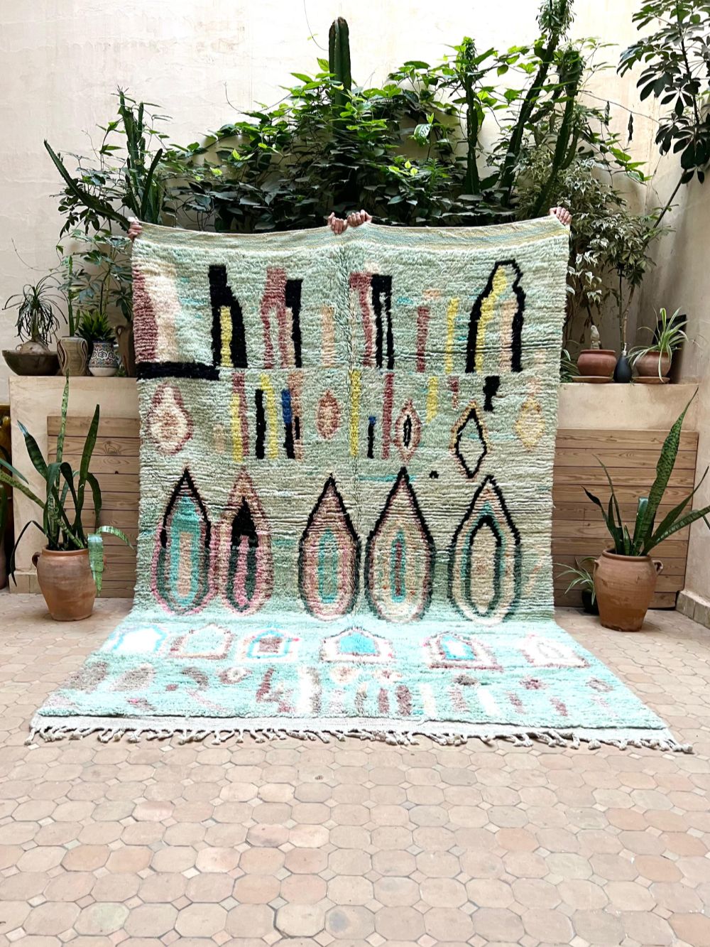 Moroccan Boujaad Rug 300x195cm