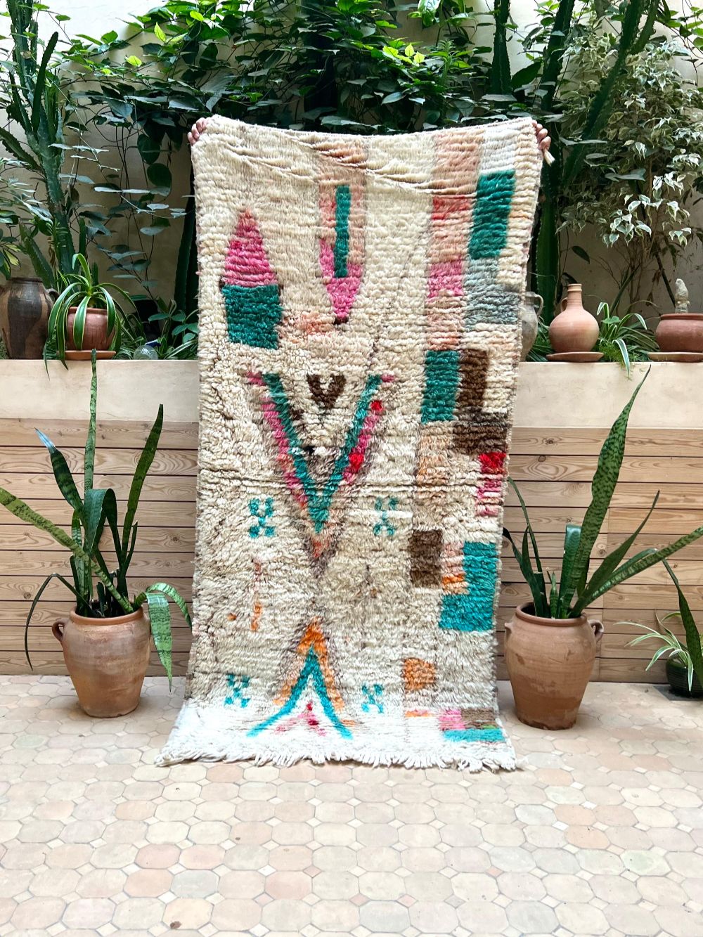 Moroccan Boujaad Rug 205x100cm