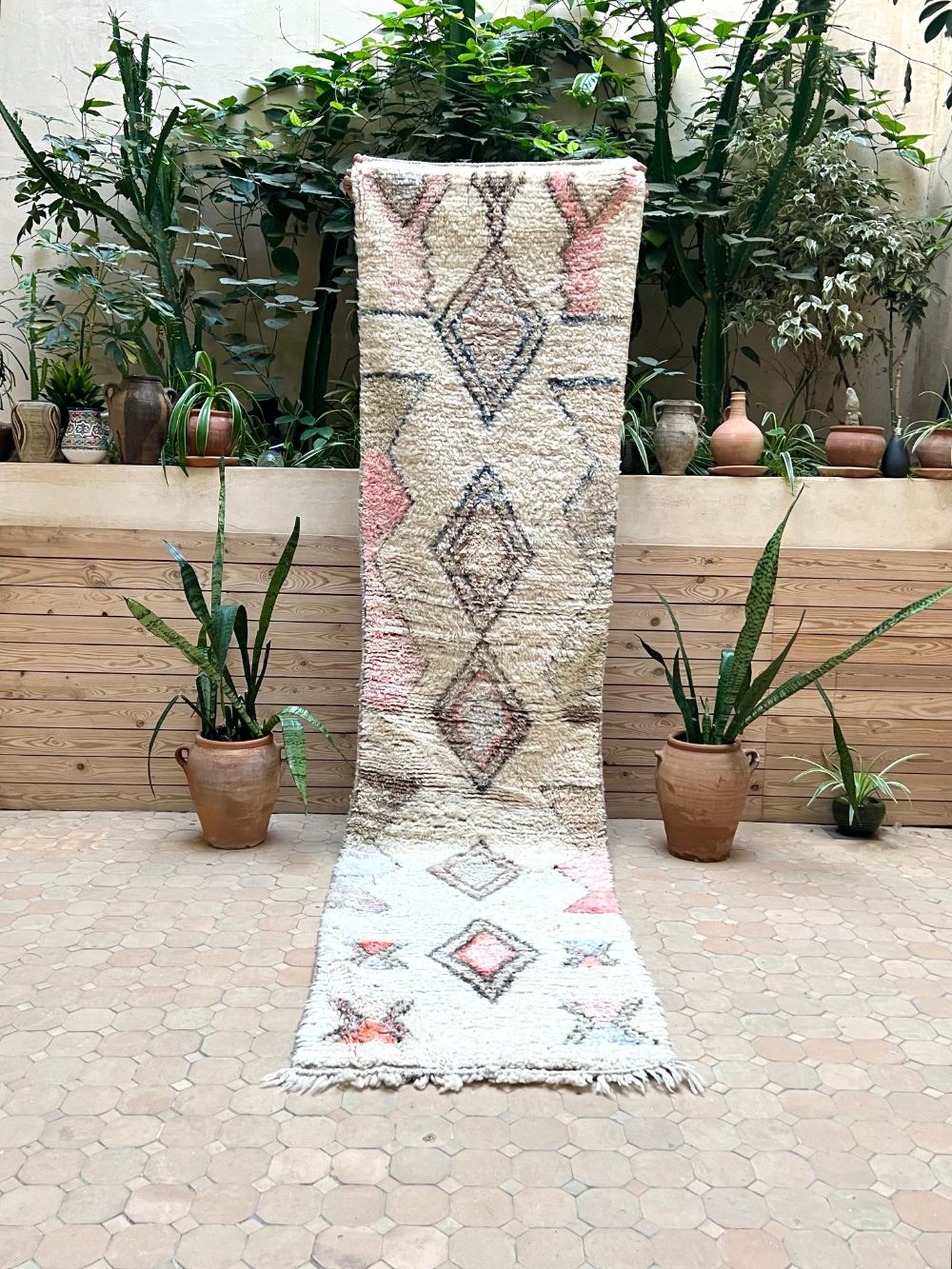 Moroccan Boujaad Runner 315x75cm