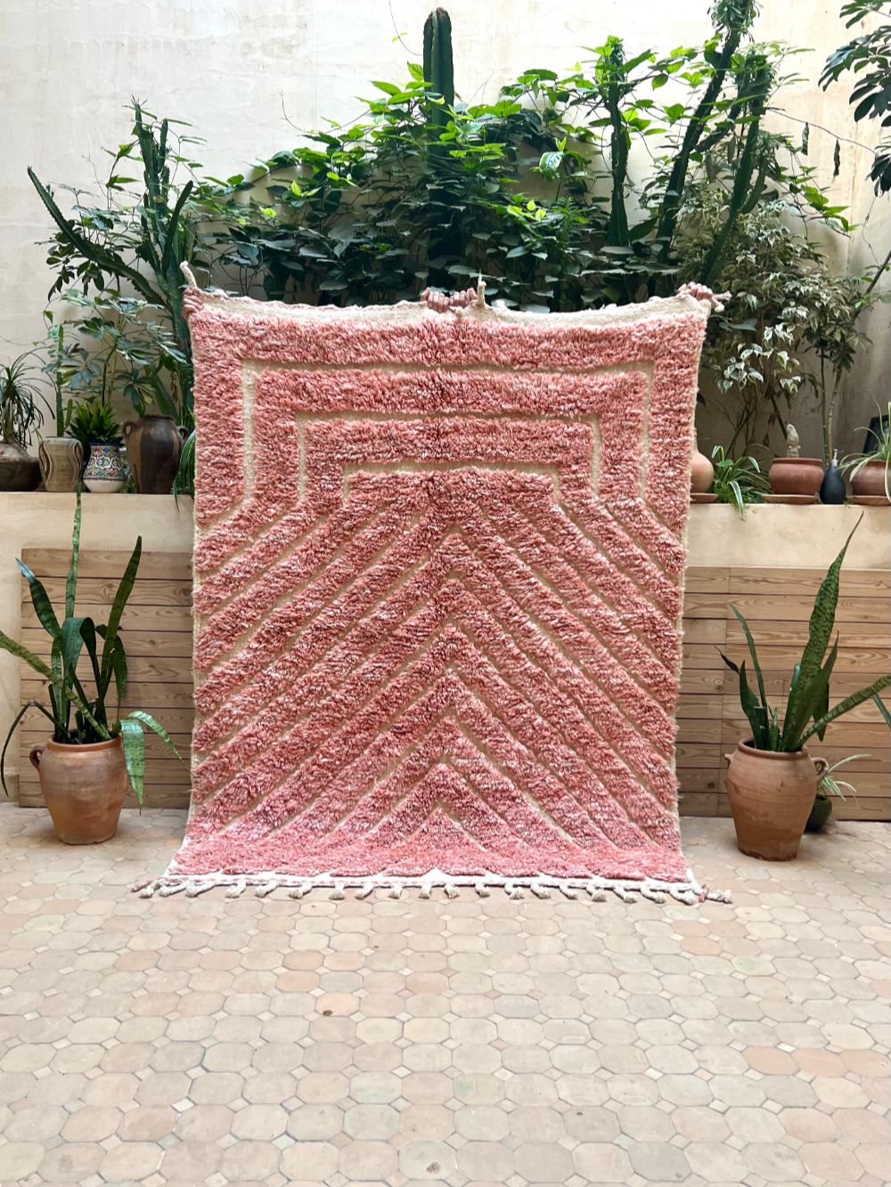 Moroccan Hattara Rug 195x160cm