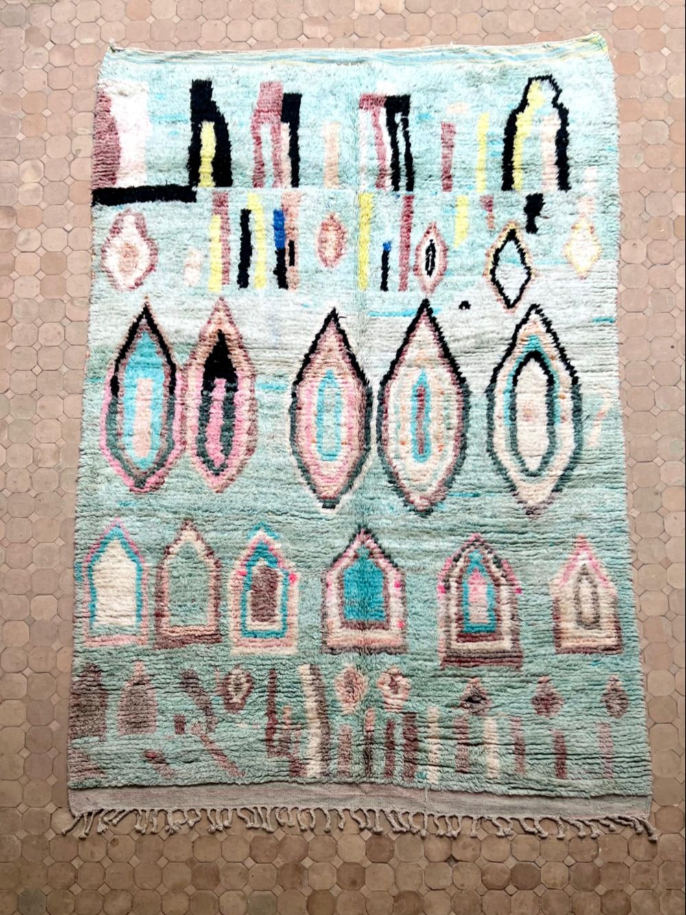 Moroccan Boujaad Rug 300x195cm
